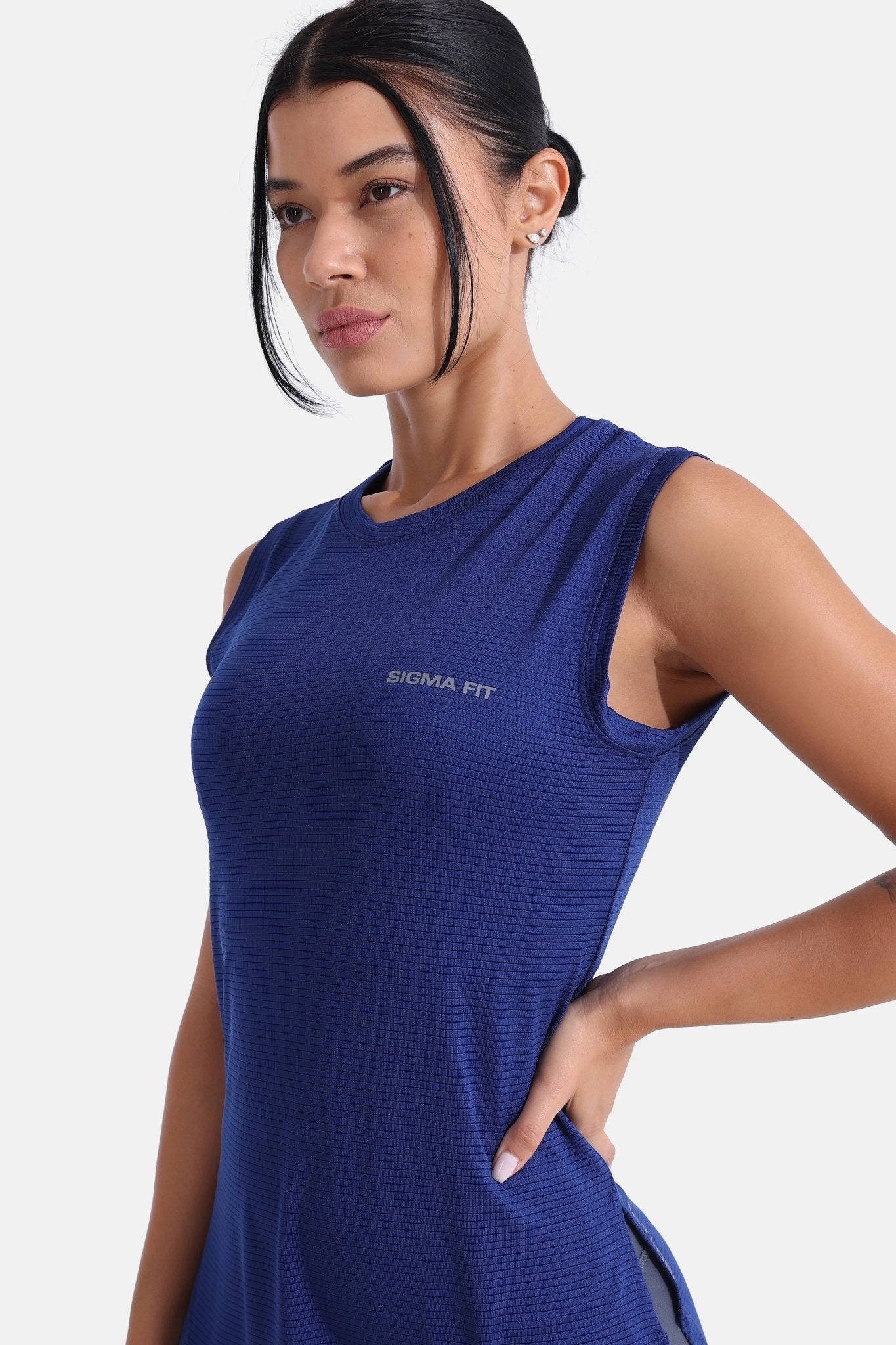 Bellwether Blue LiteRun Sleeveless Tee