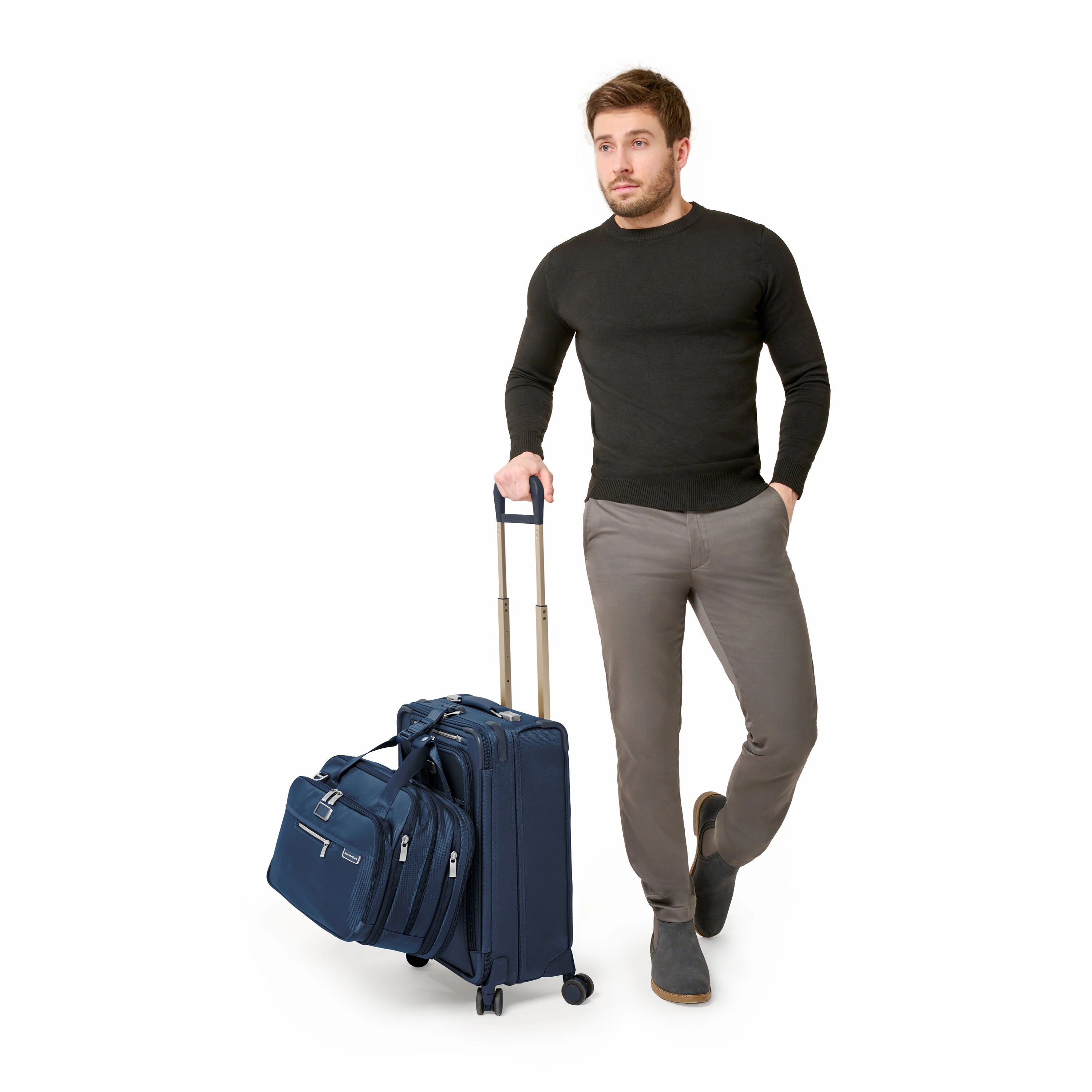 Briggs & Riley NEW Baseline Essential Carry-On Spinner Luggage