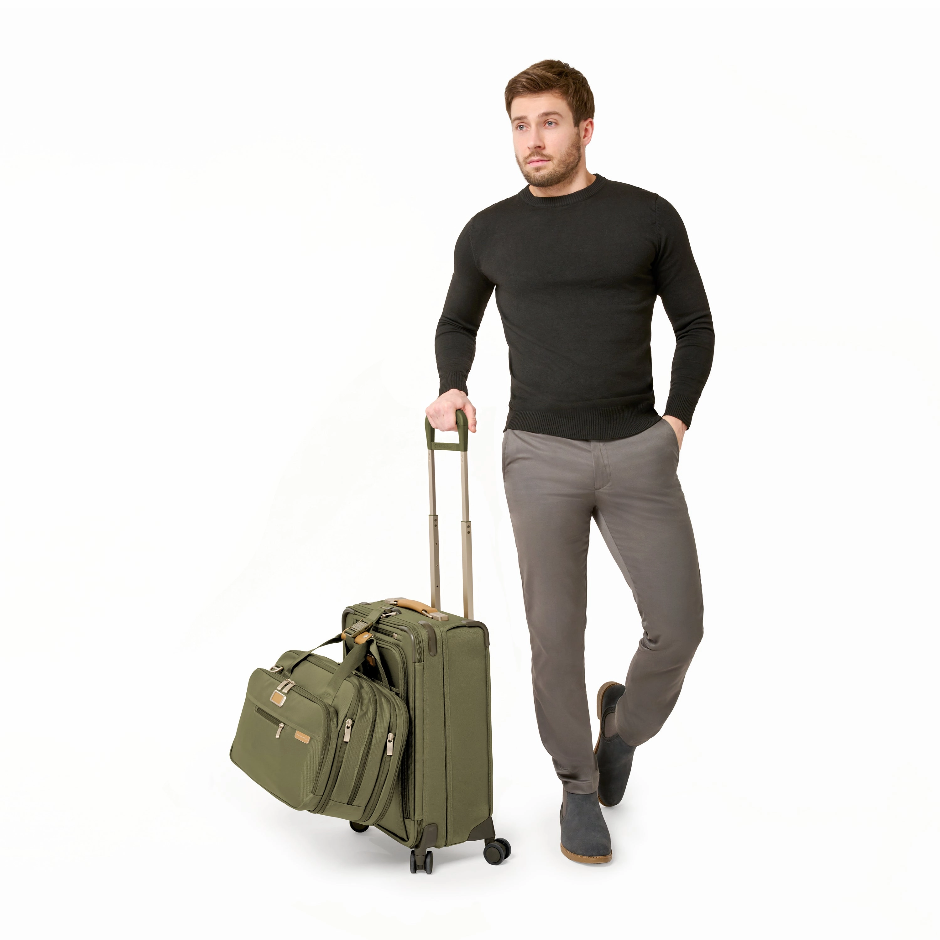 Briggs & Riley NEW Baseline Essential Carry-On Spinner Luggage