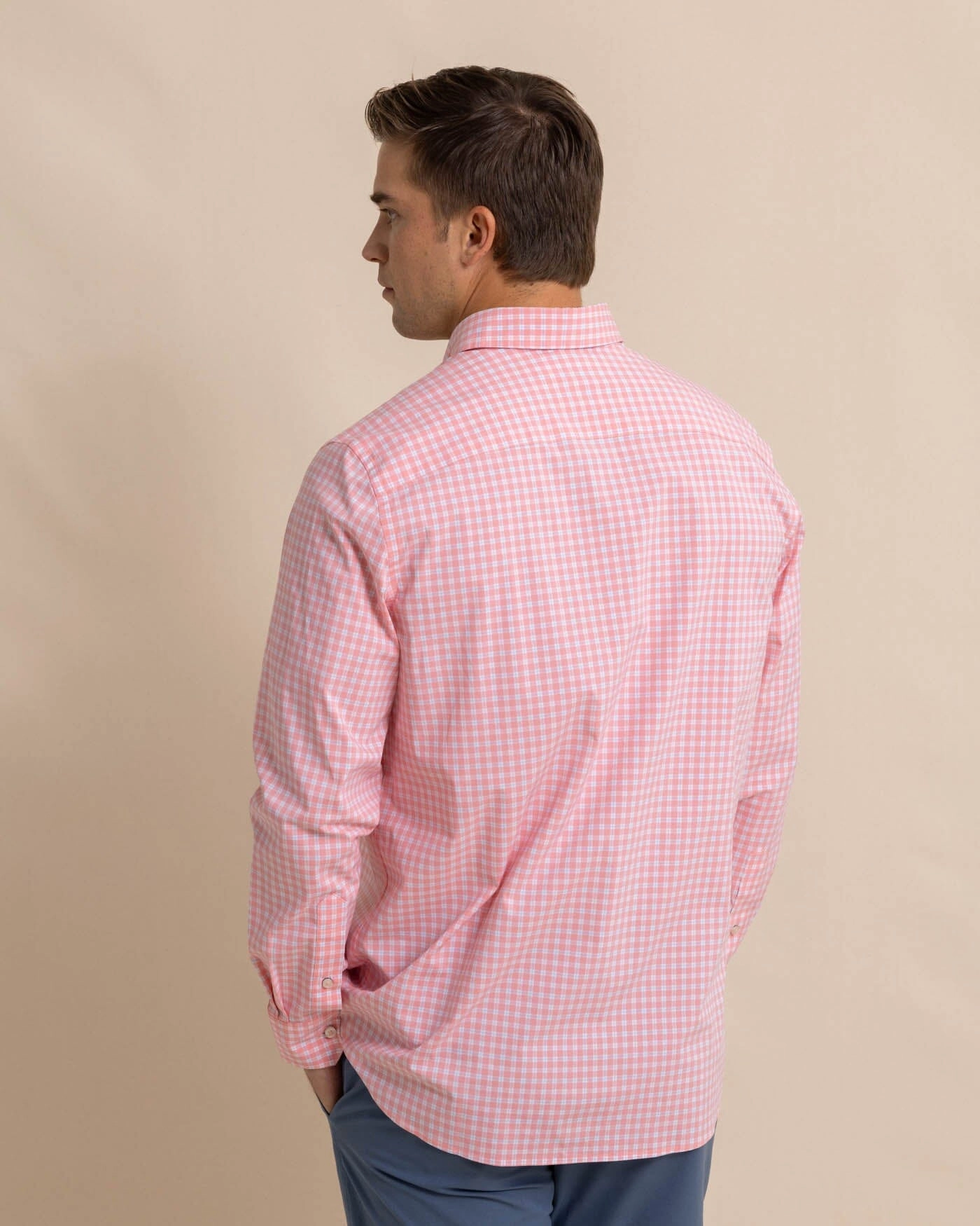 Charleston Roanoke Check Long Sleeve Sport Shirt