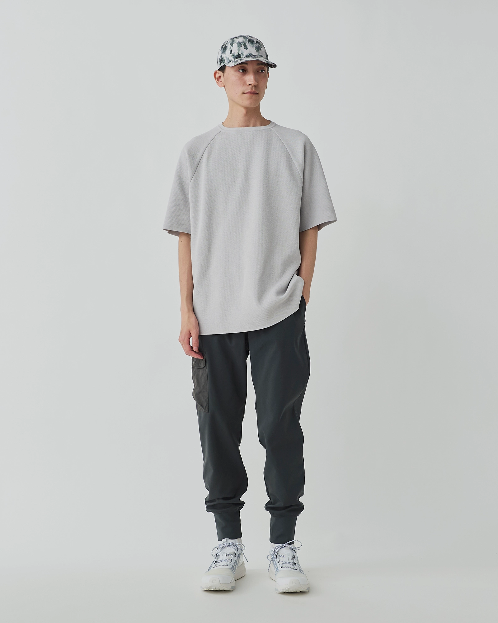 Co/Pe Knit Raglan Pullover