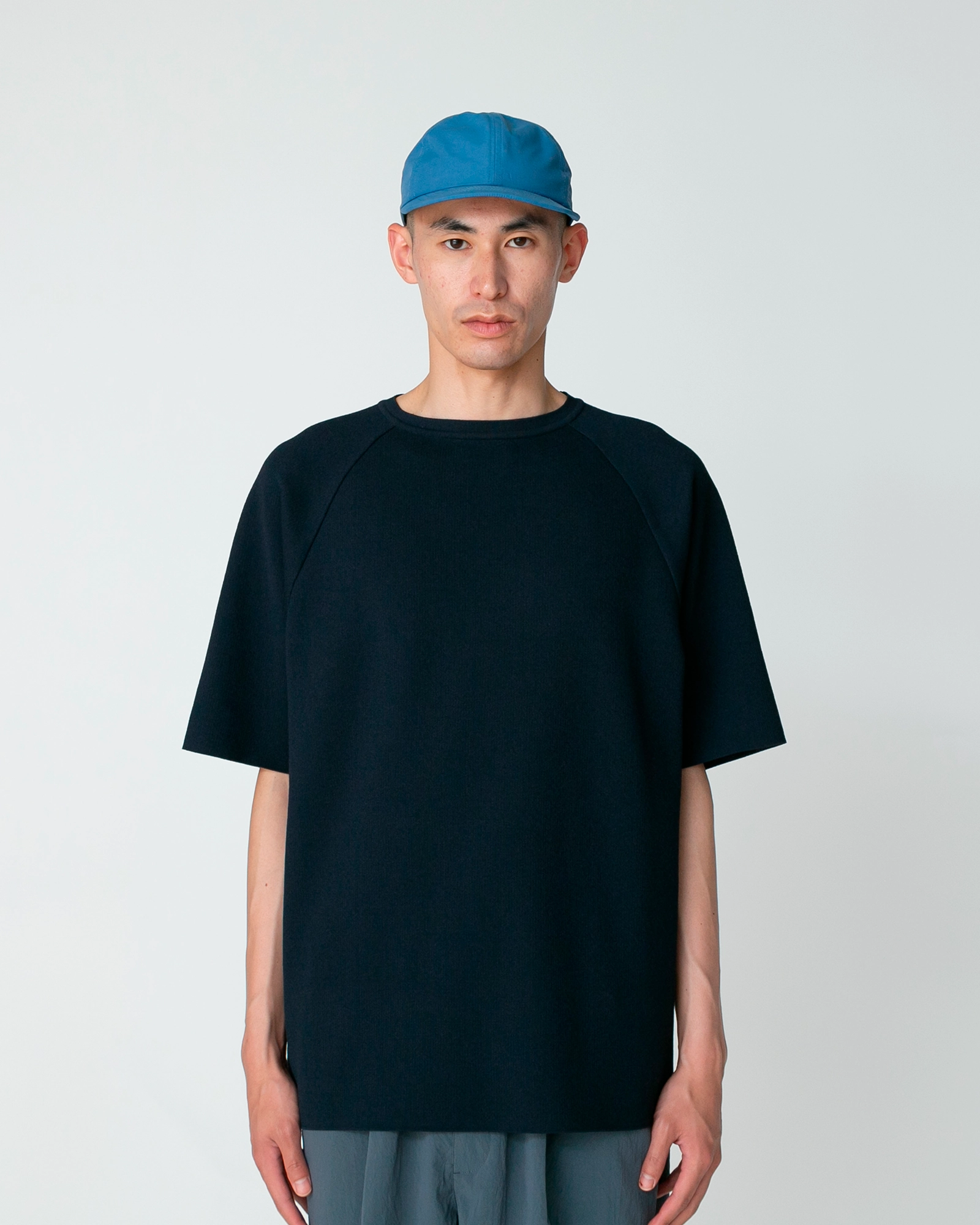 Co/Pe Knit Raglan Pullover