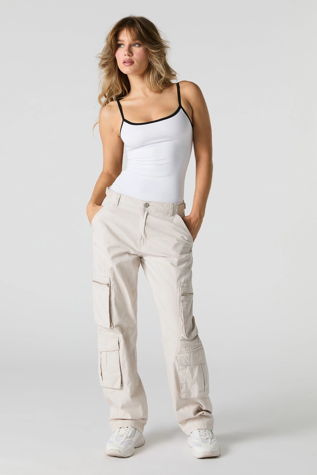 Contour Contrast Trim Bodysuit