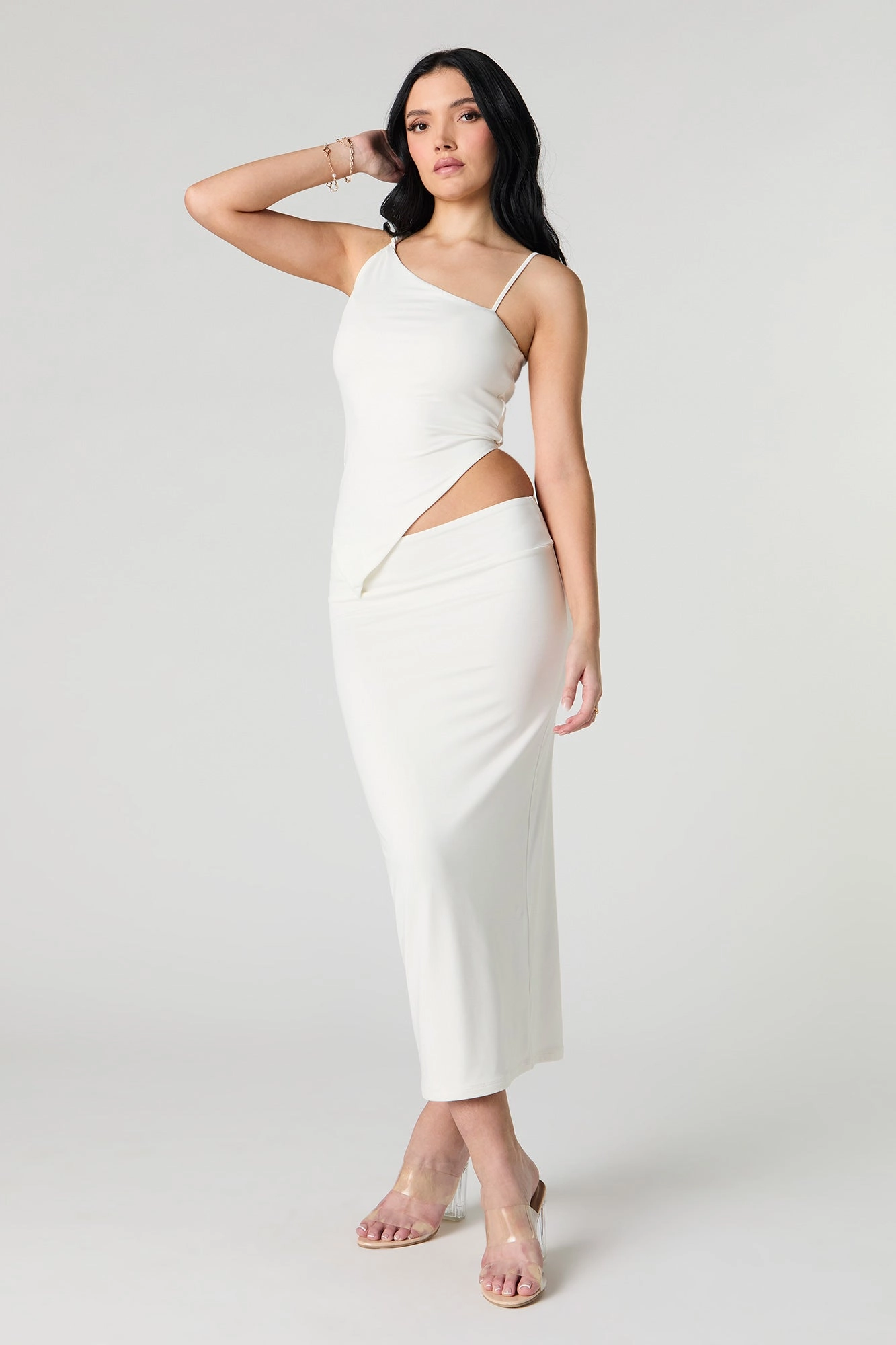 Contour One Shoulder Tank