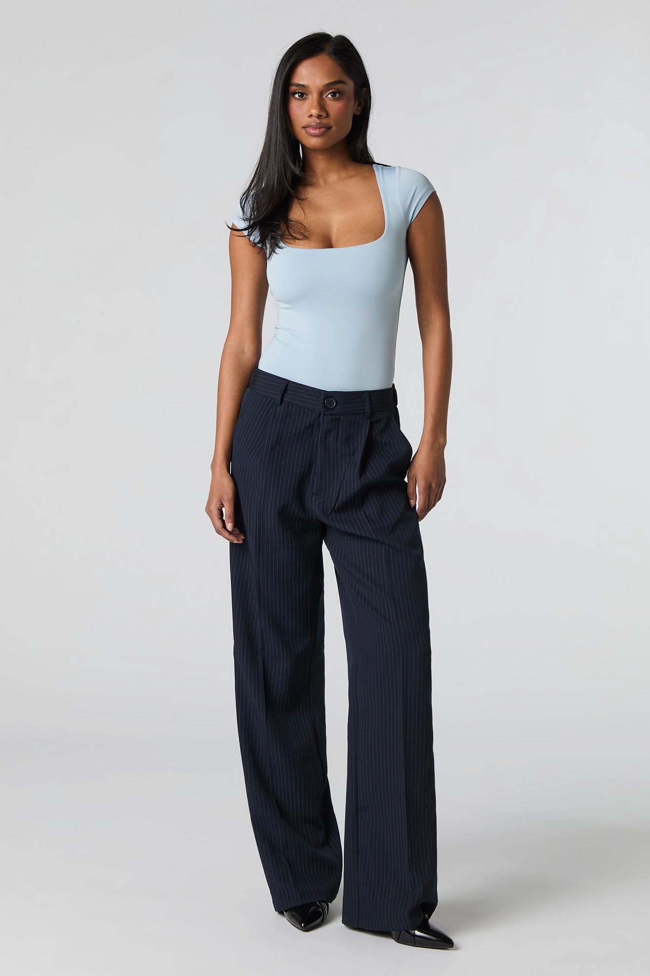 Contour Square Neck T-Shirt Bodysuit