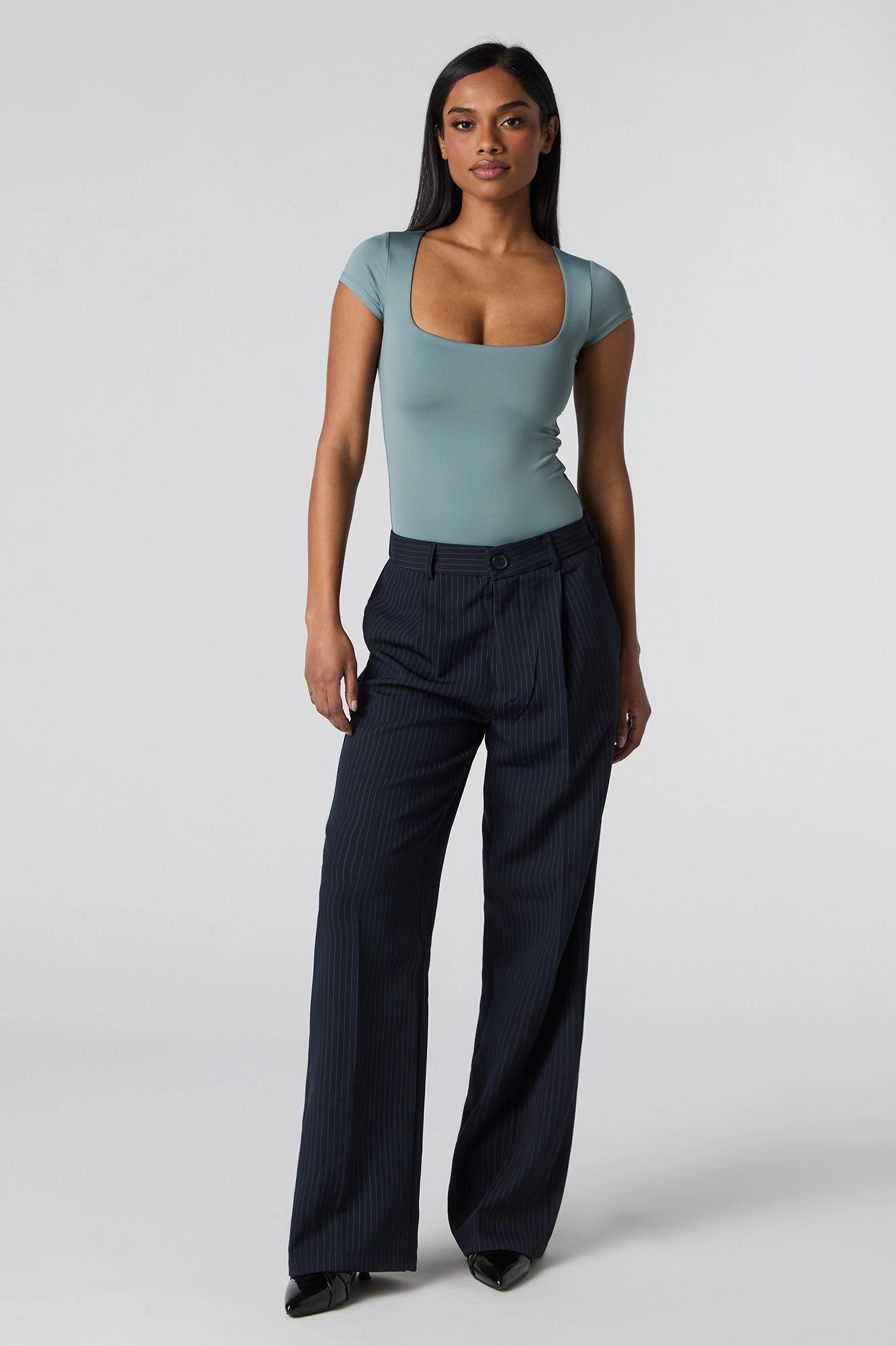 Contour Square Neck T-Shirt Bodysuit