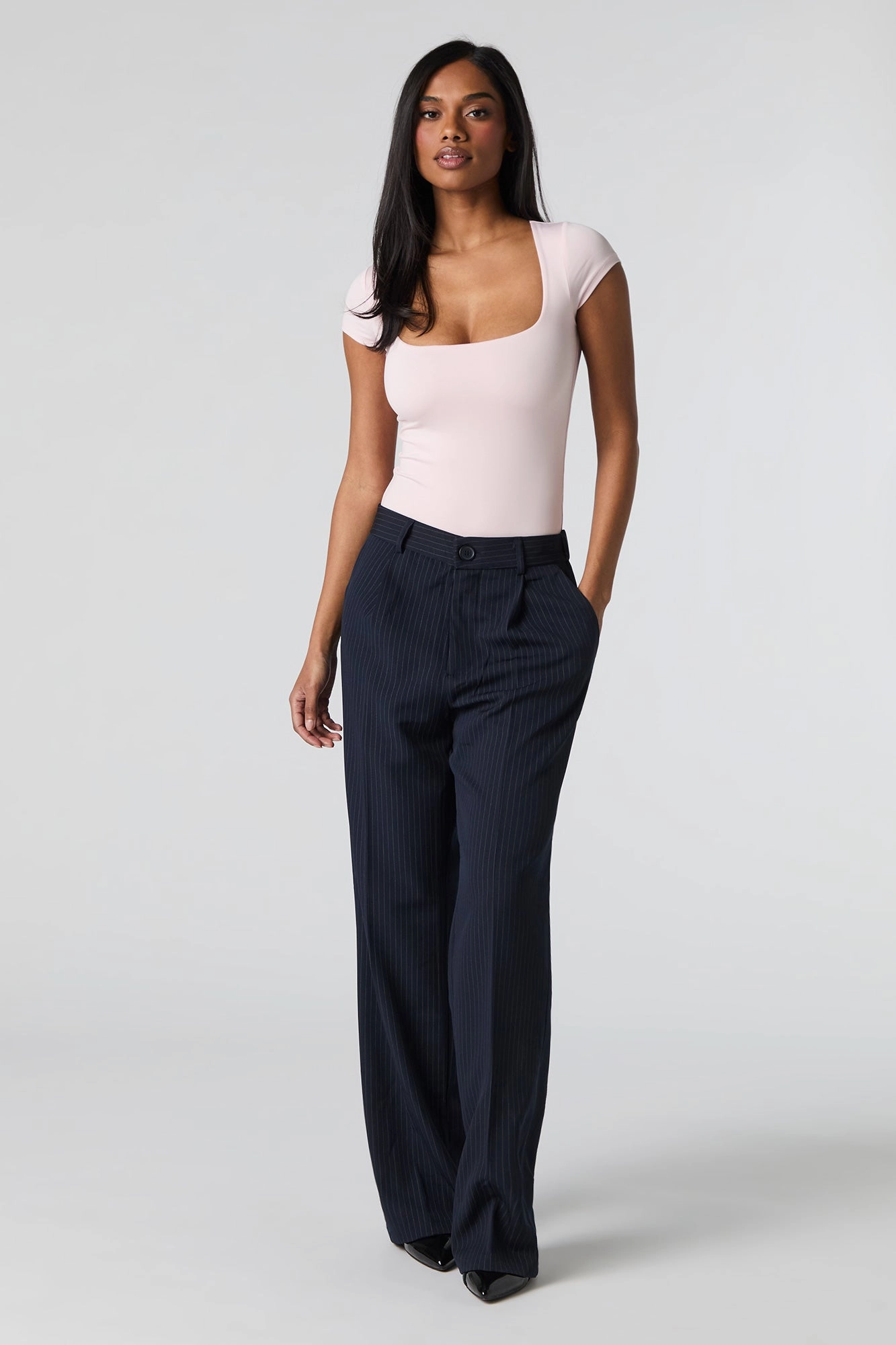 Contour Square Neck T-Shirt Bodysuit