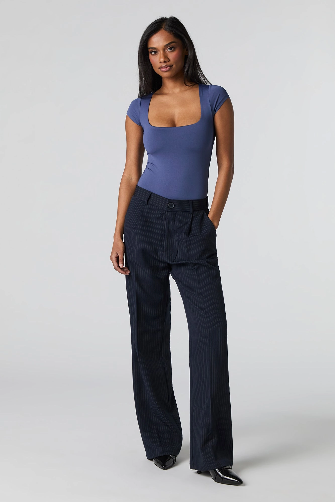 Contour Square Neck T-Shirt Bodysuit
