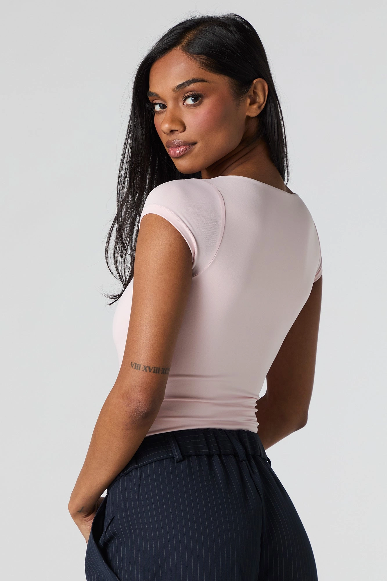 Contour Square Neck T-Shirt Bodysuit