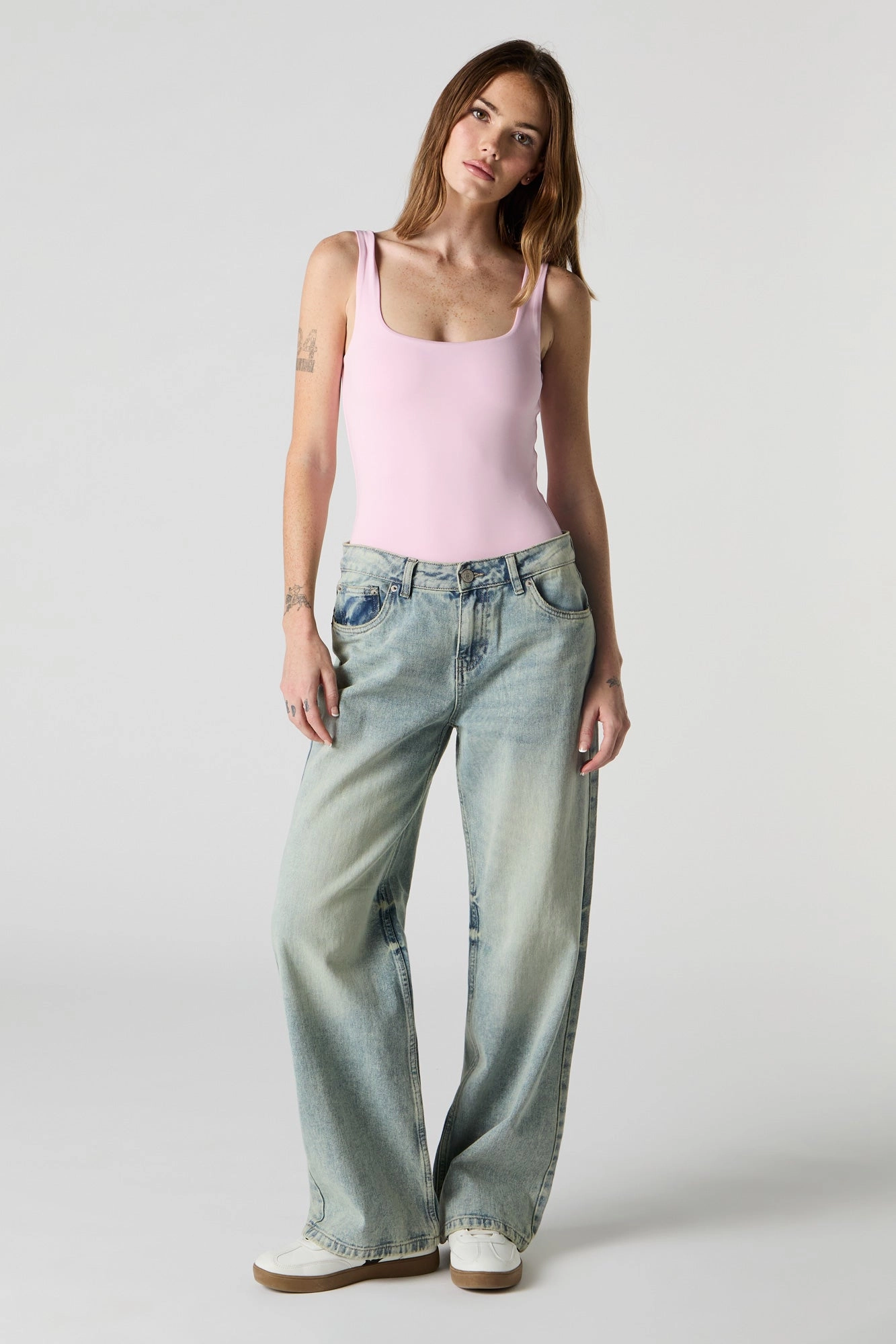 Contour Square Neck Tank Bodysuit