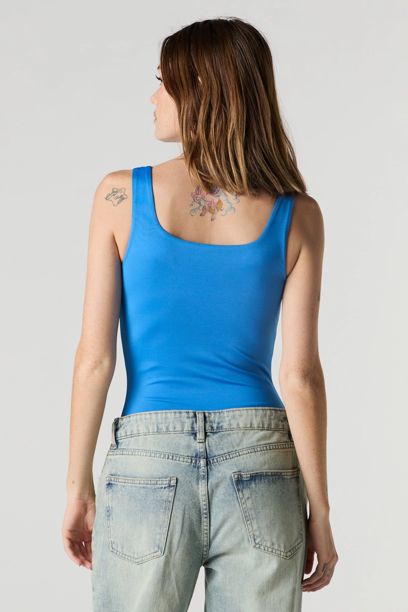 Contour Square Neck Tank Bodysuit