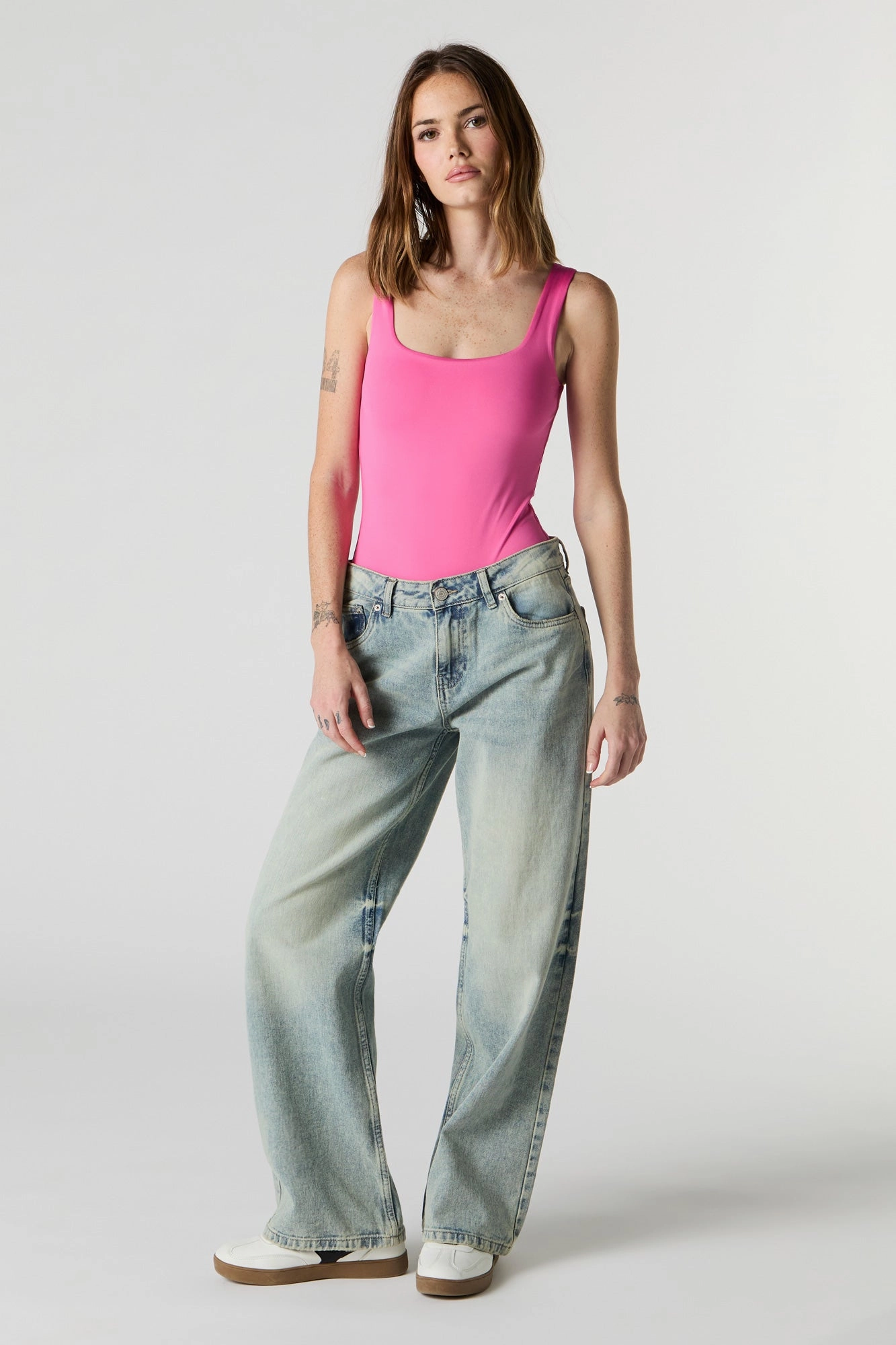 Contour Square Neck Tank Bodysuit