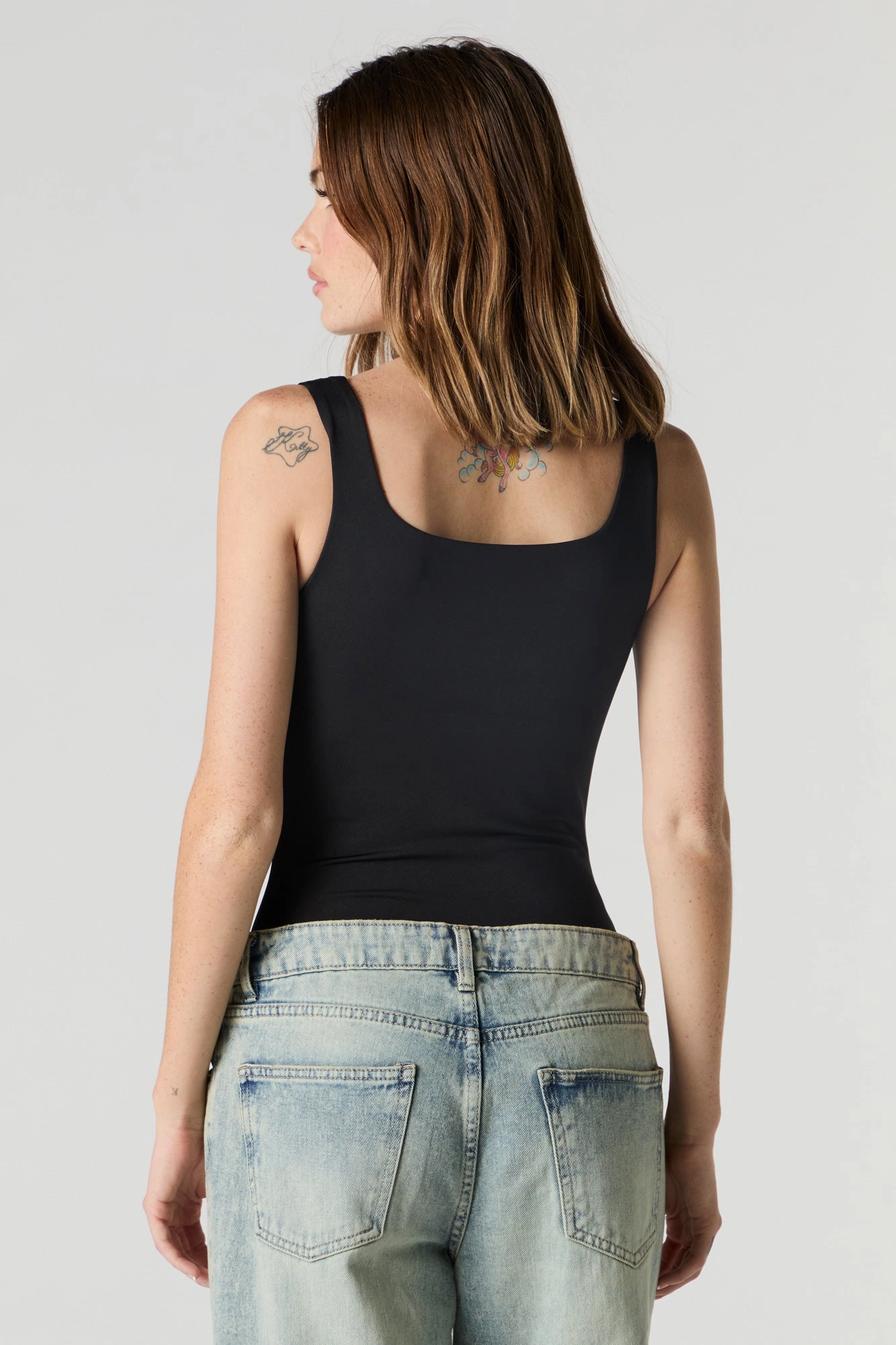 Contour Square Neck Tank Bodysuit