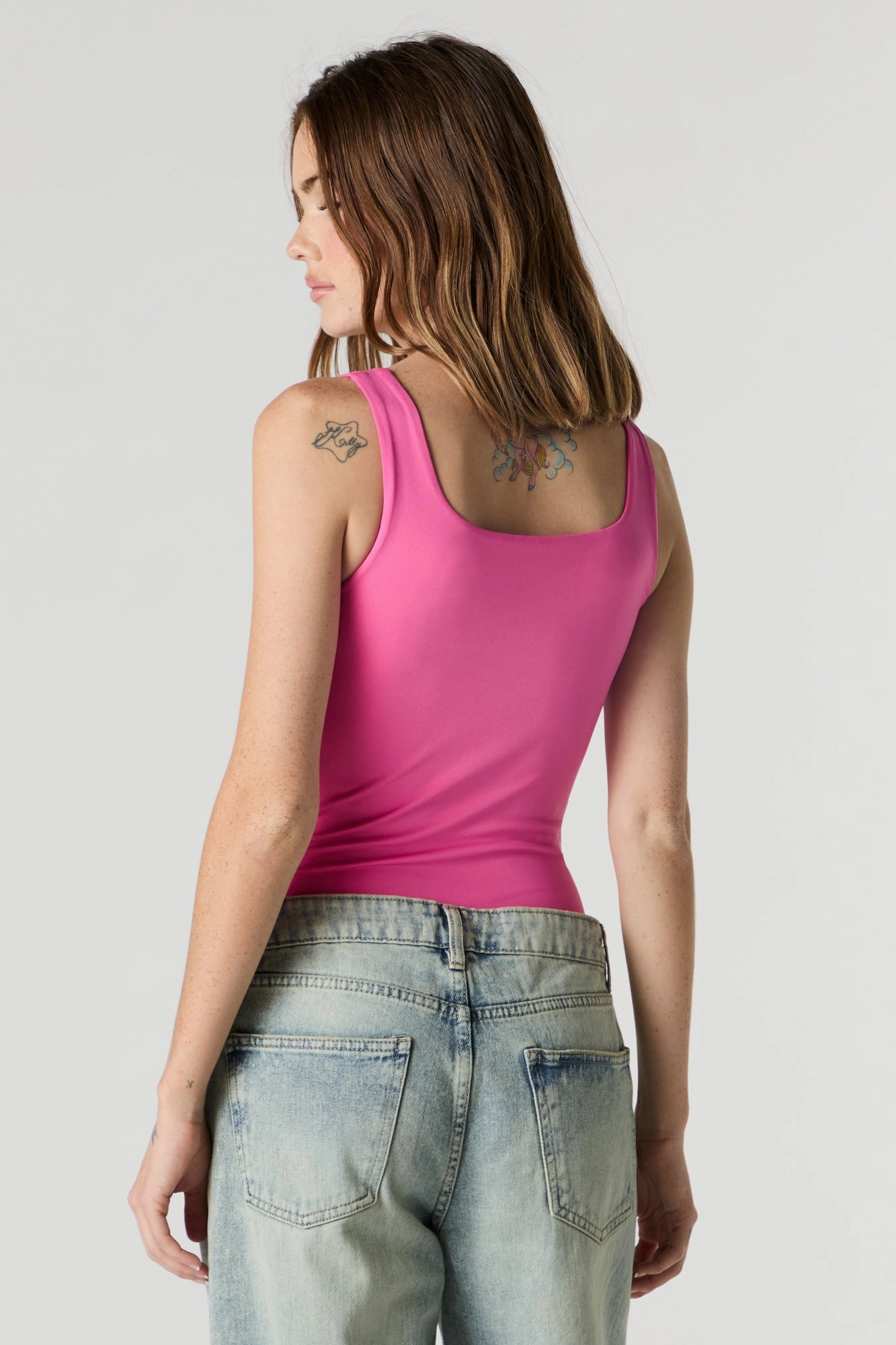 Contour Square Neck Tank Bodysuit