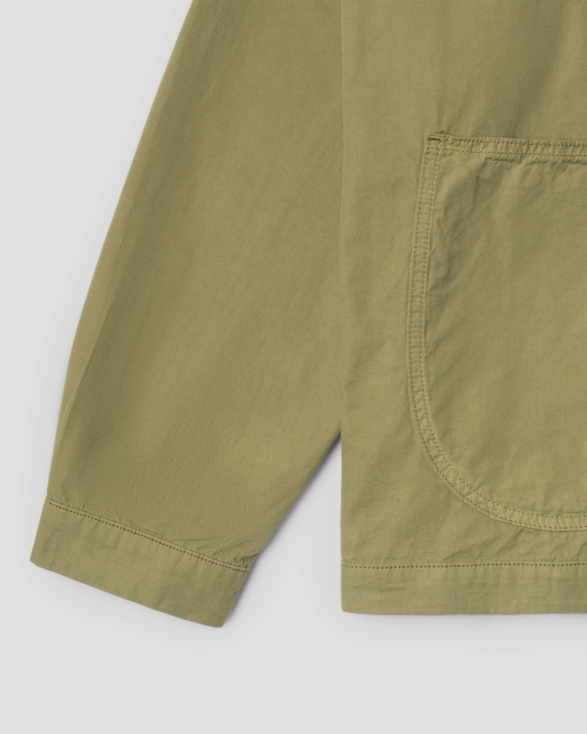 Coverall Jacket (Olive Poplin)