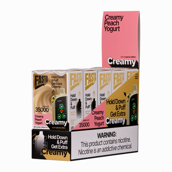 Creamy Peach Yogurt FASTA Burrst 35000 (Creamy Edition)