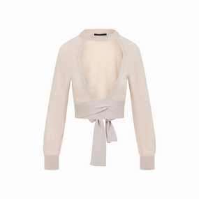 Cropped Cut Out Window Jumper