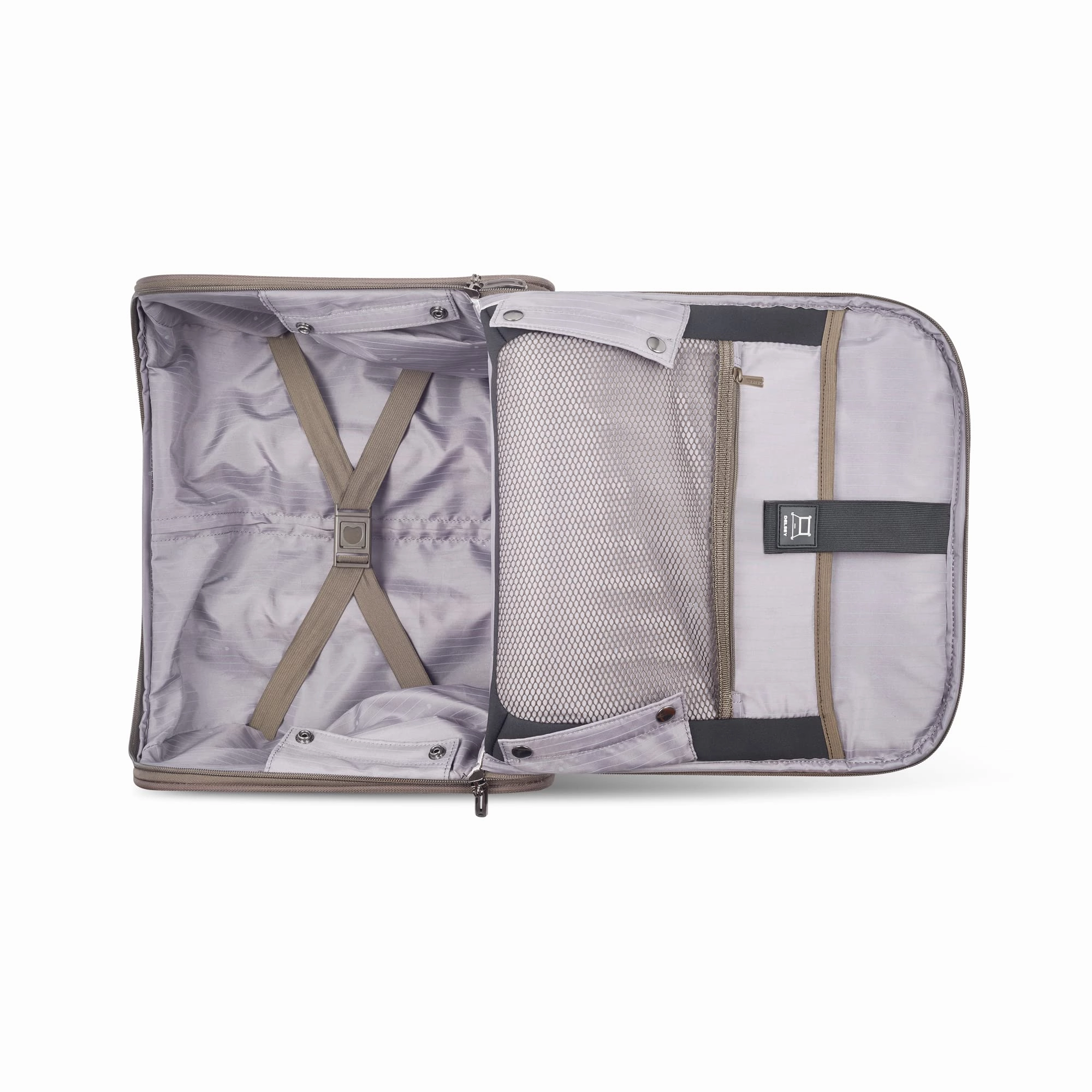 Delsey Paris Helium DLX Softside Luggage Under-Seater with 2 Wheels