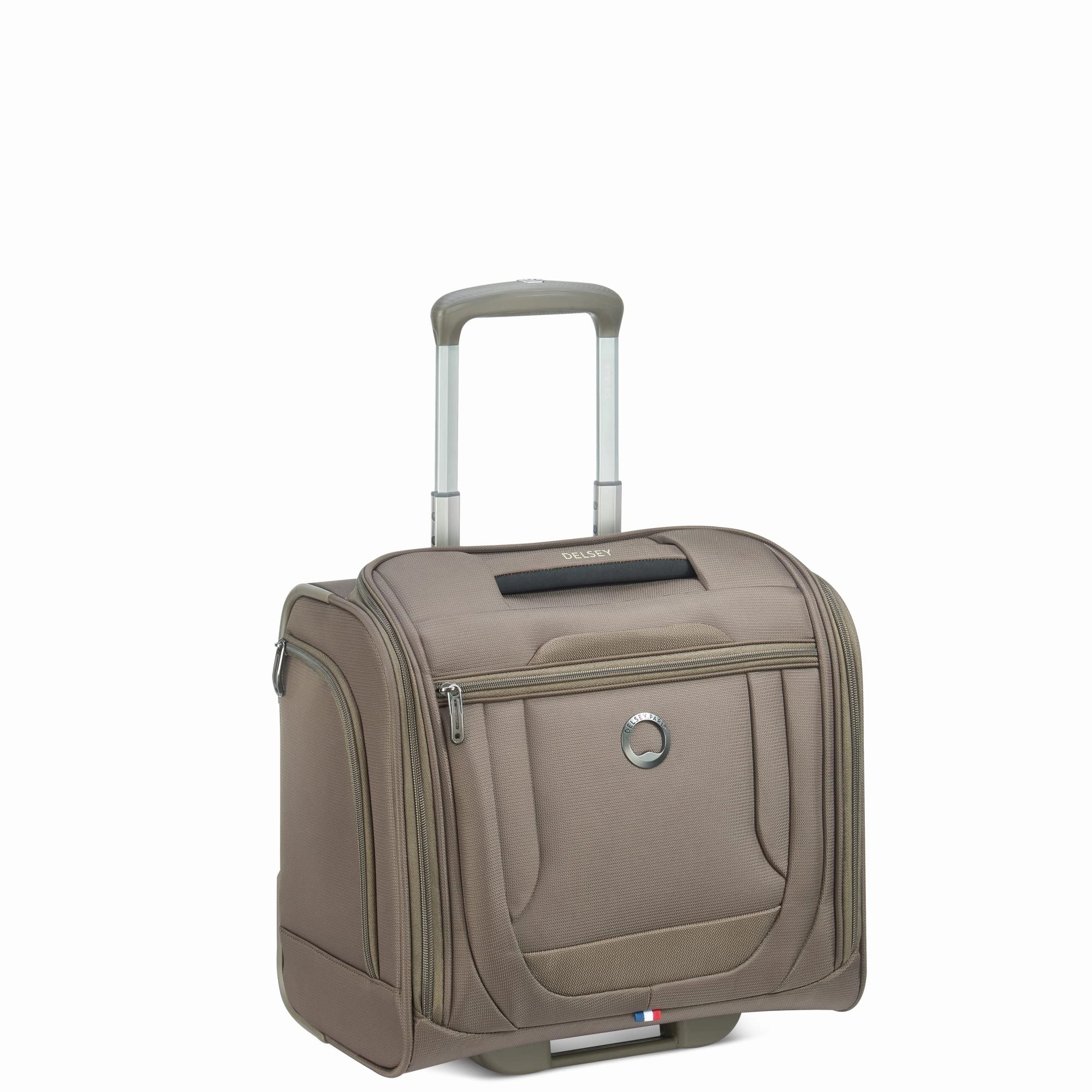 Delsey Paris Helium DLX Softside Luggage Under-Seater with 2 Wheels