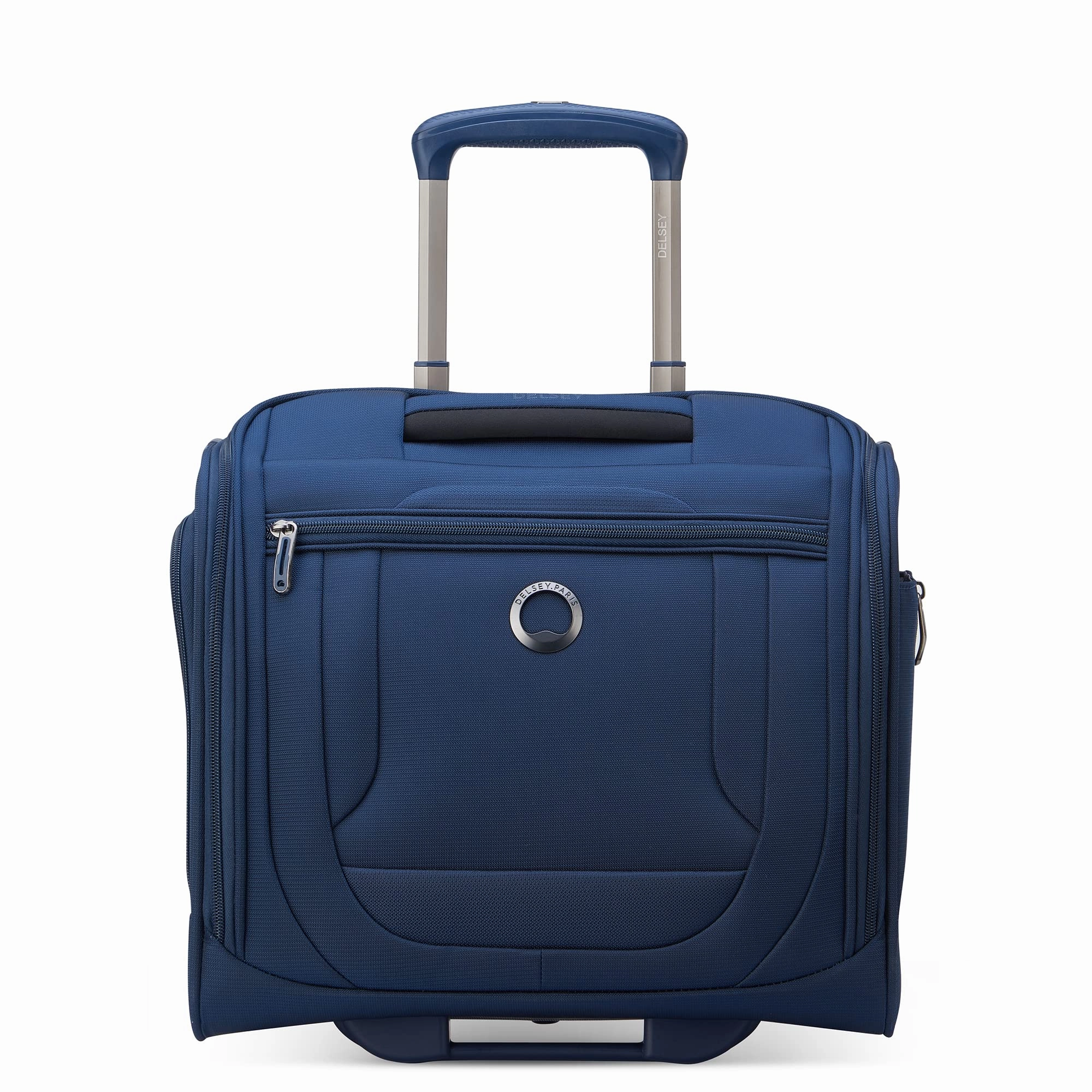 Delsey Paris Helium DLX Softside Luggage Under-Seater with 2 Wheels