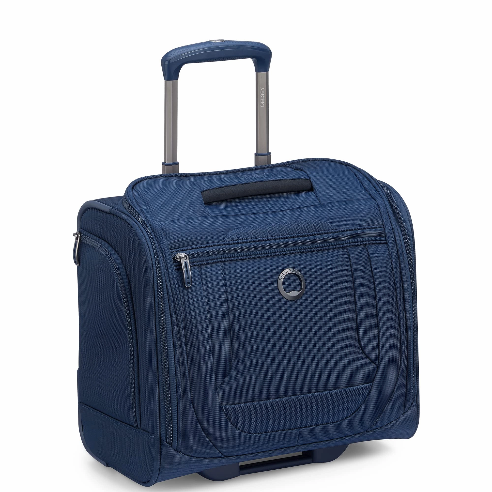 Delsey Paris Helium DLX Softside Luggage Under-Seater with 2 Wheels