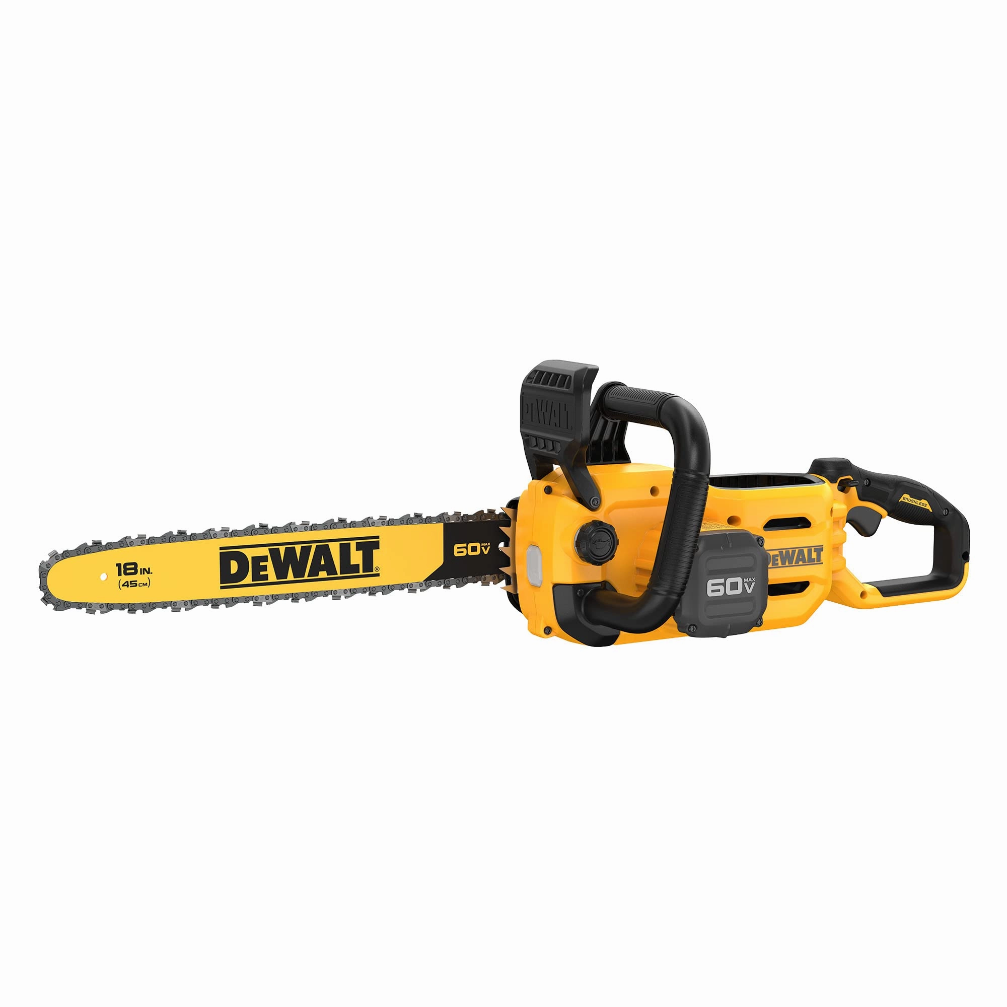 DEWALT DCCS672B-60V MAX* Brushless Cordless 18 in. Chainsaw (Tool Only)