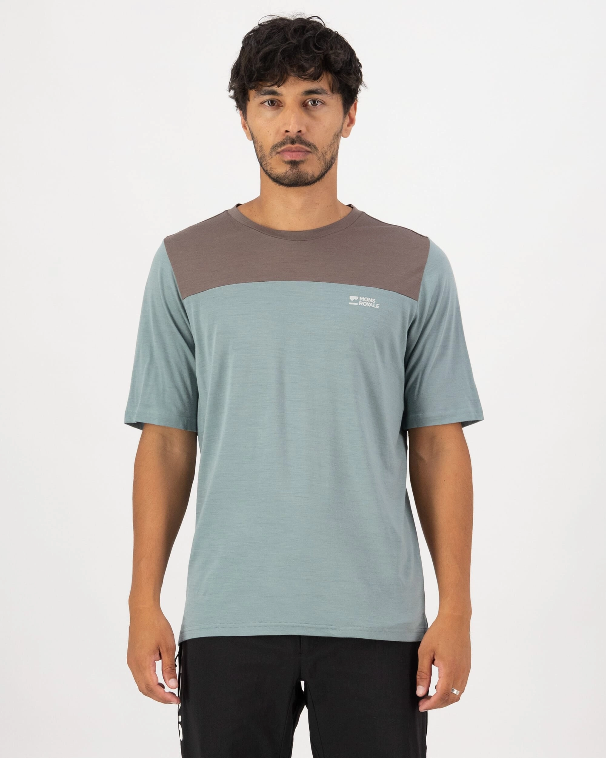 Diversion Merino Bike Jersey Short Sleeve - Desert Sage / Iron