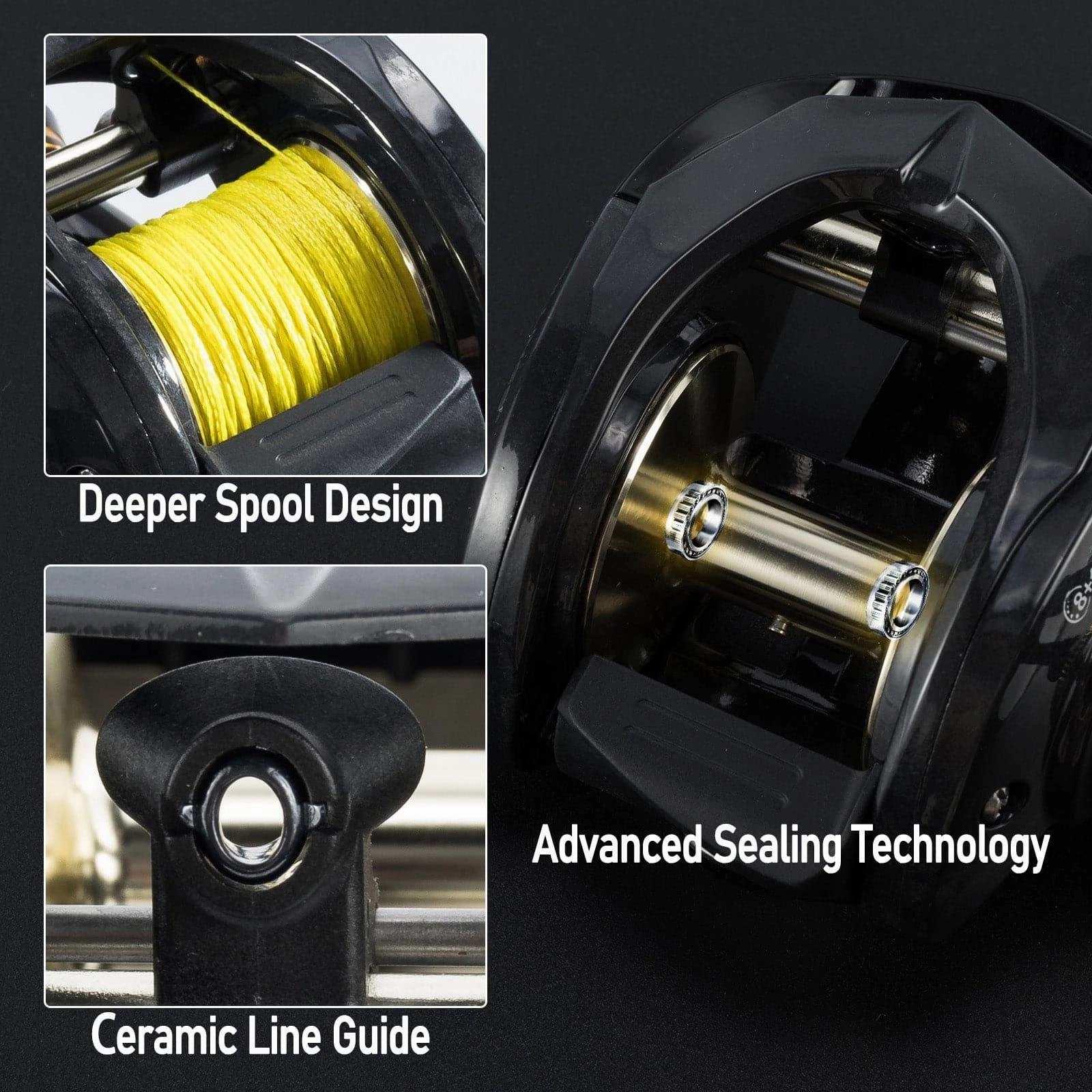 Dr.Fish Piscifun Torrent II Baitcaster Reel