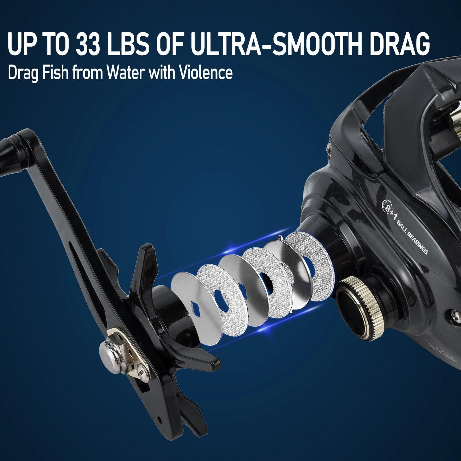 Dr.Fish Piscifun Torrent II Baitcaster Reel