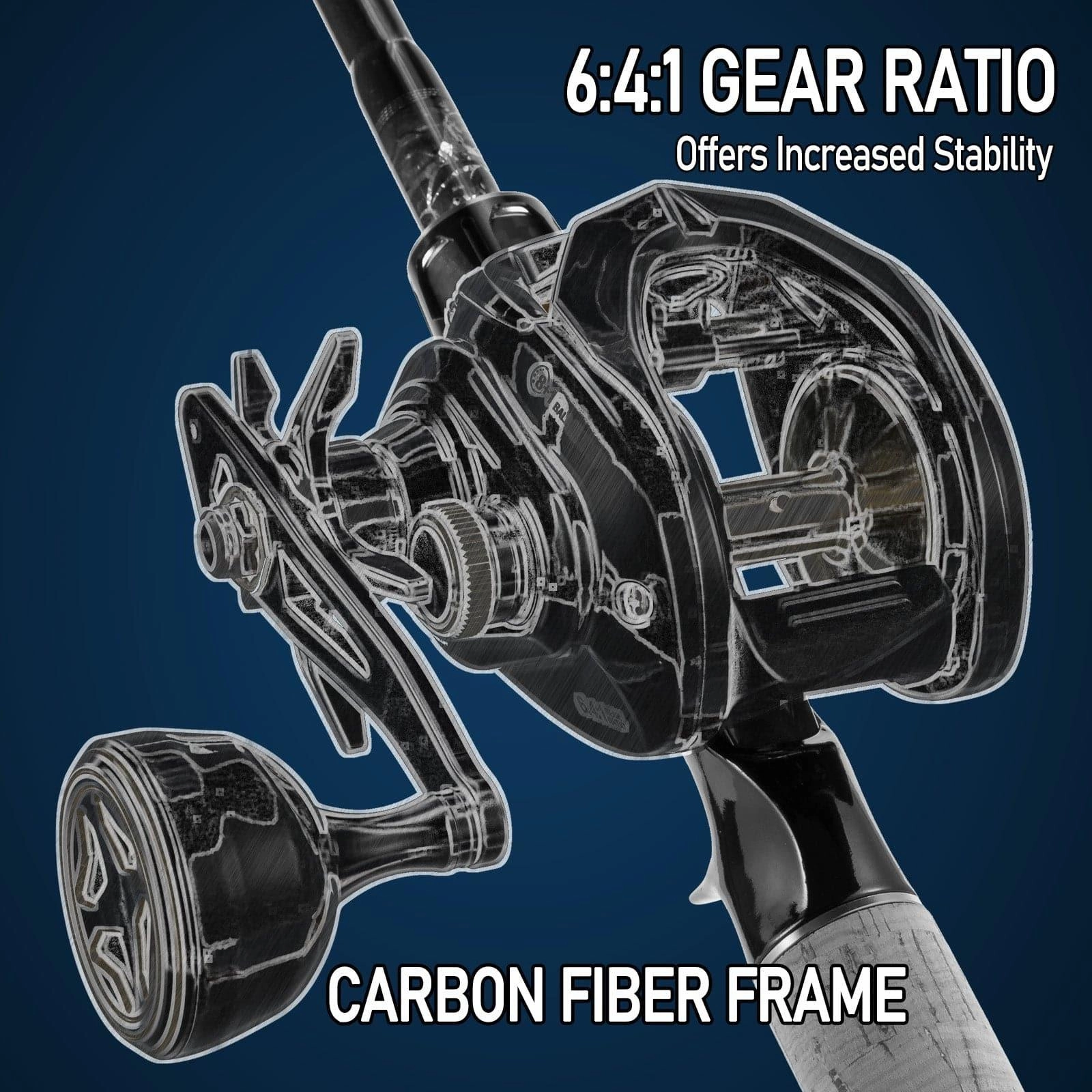 Dr.Fish Piscifun Torrent II Baitcaster Reel