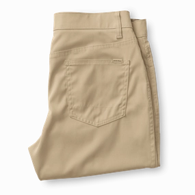 Duck Head Long Drive Pant - Khaki