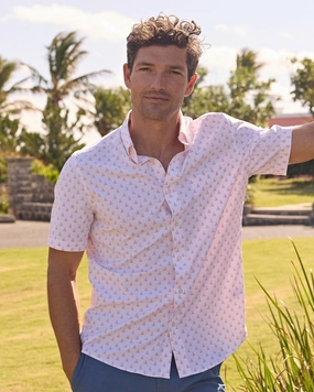 Floatin' Along Intercoastal Short Sleeve Sport Shirt