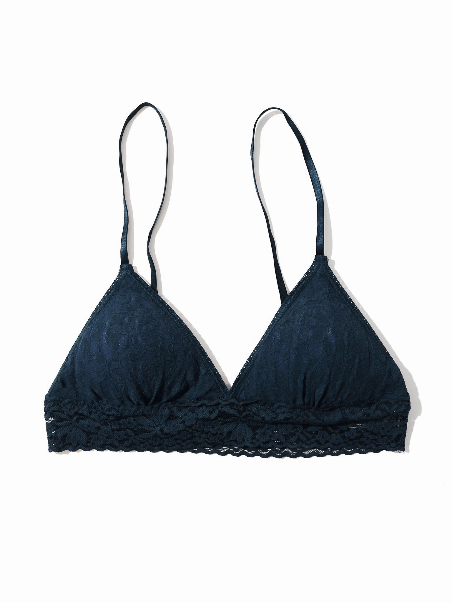 Flora Lace Bralette Night Owl Blue