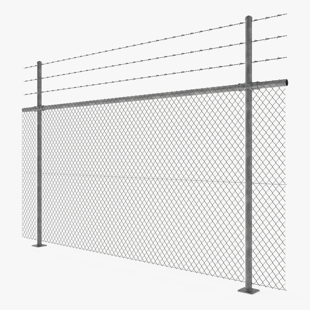 Galvanized Steel Chain Link Fence Roll