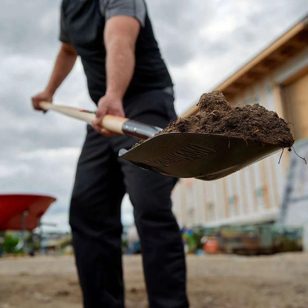 Garant GHR2FL - Pro Series Point Shovel, Long Wood Handle