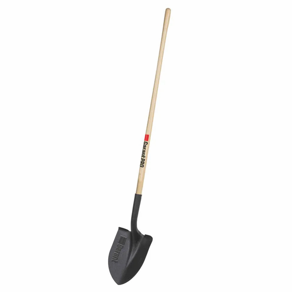 Garant GHR2FL - Pro Series Point Shovel, Long Wood Handle