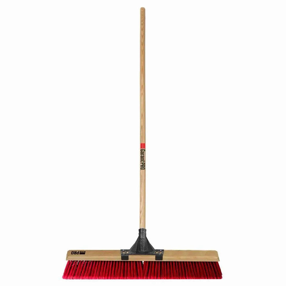 GARANT GPPBMS24 - PUSH BROOM, 24", MULTI, WOOD HDL