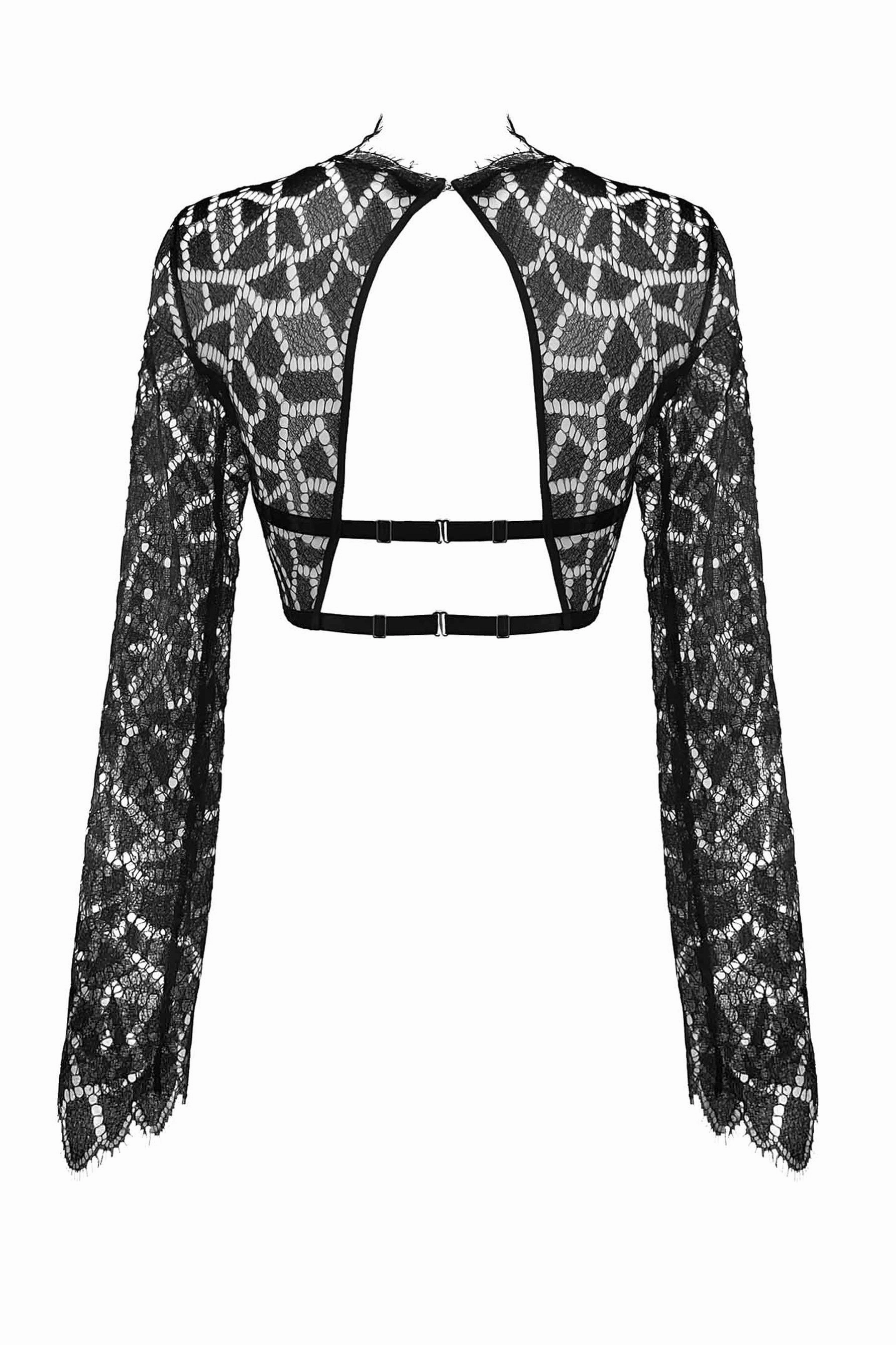 Gilda Long Sleeve Crop Top