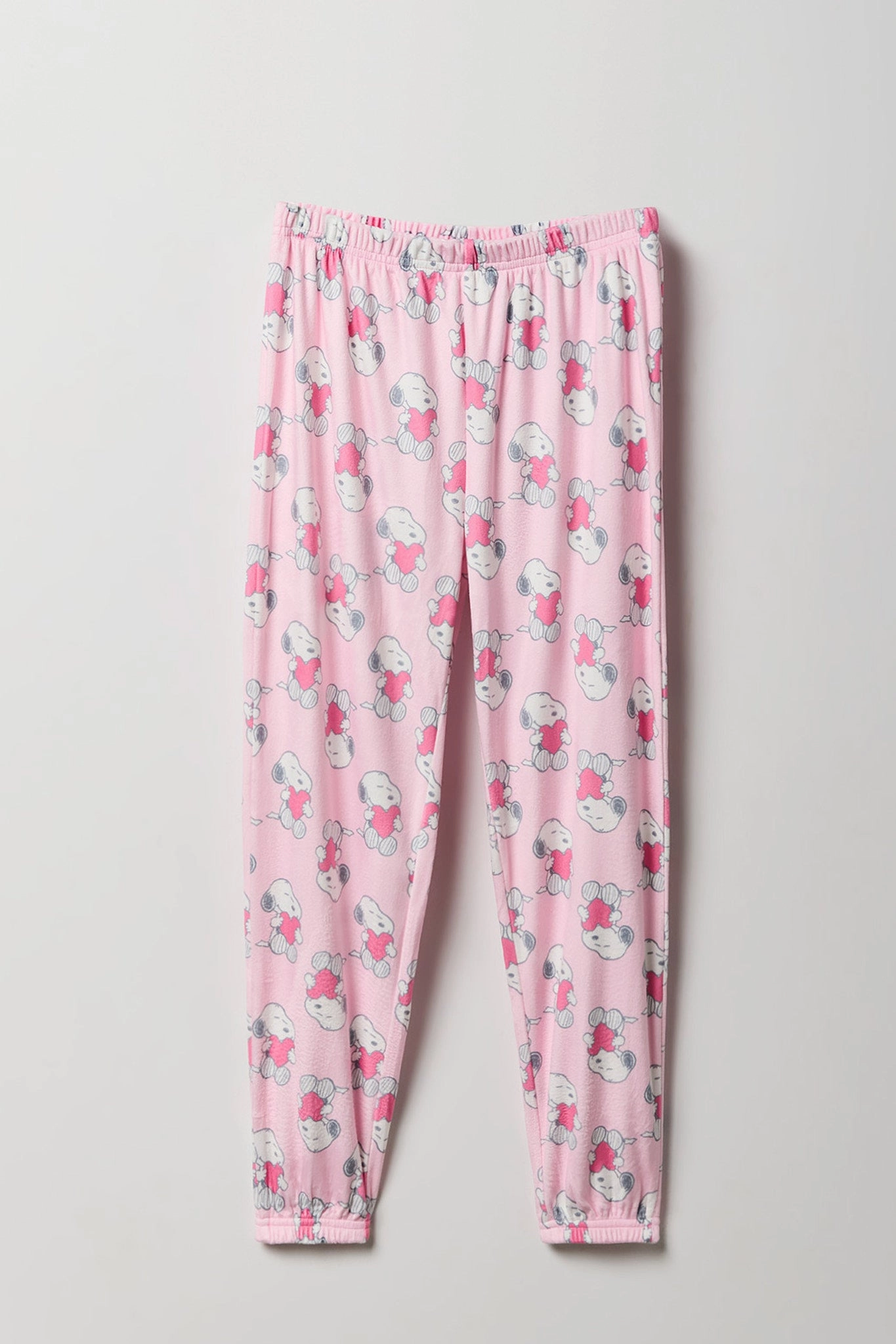 Girls Snoopy Print T-Shirt & Pant 2 Piece Licensed Casual Set