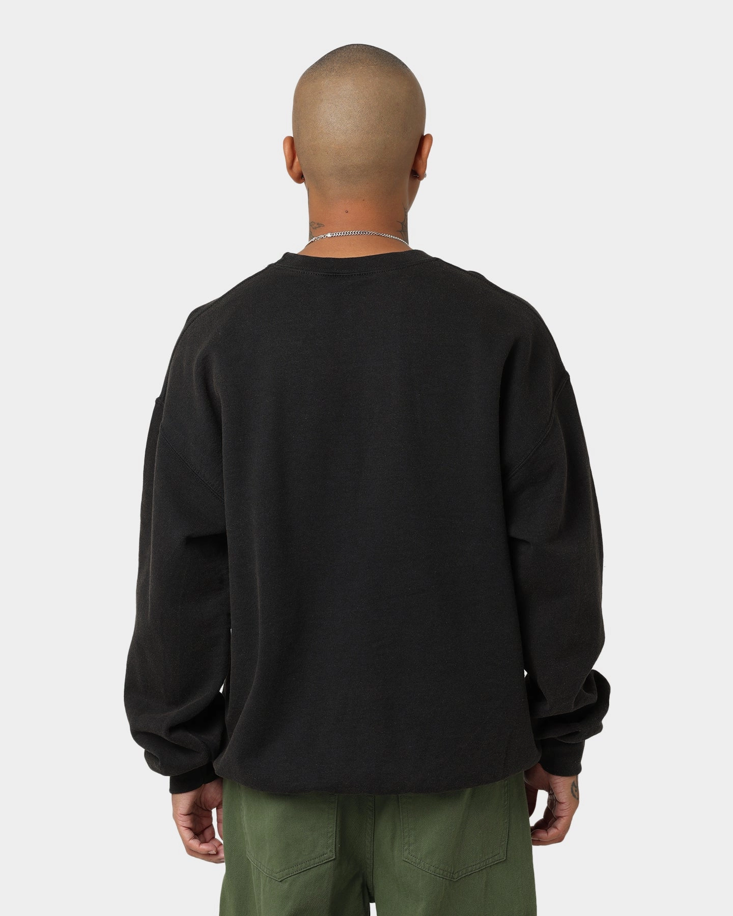 Goat Crew Igor Metal Logo Vintage Crewneck Black Wash