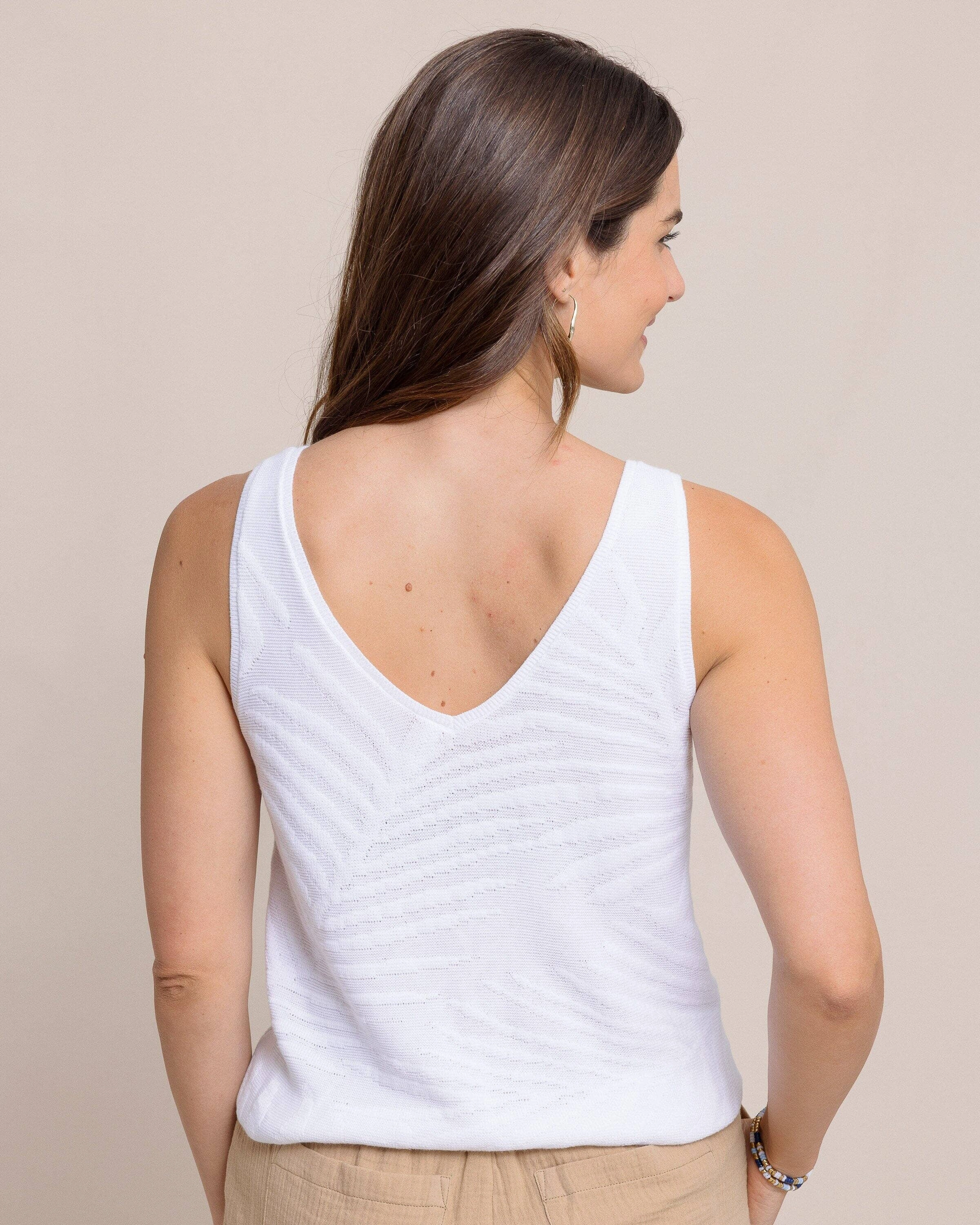 Hartley Jacquard Sweater Tank
