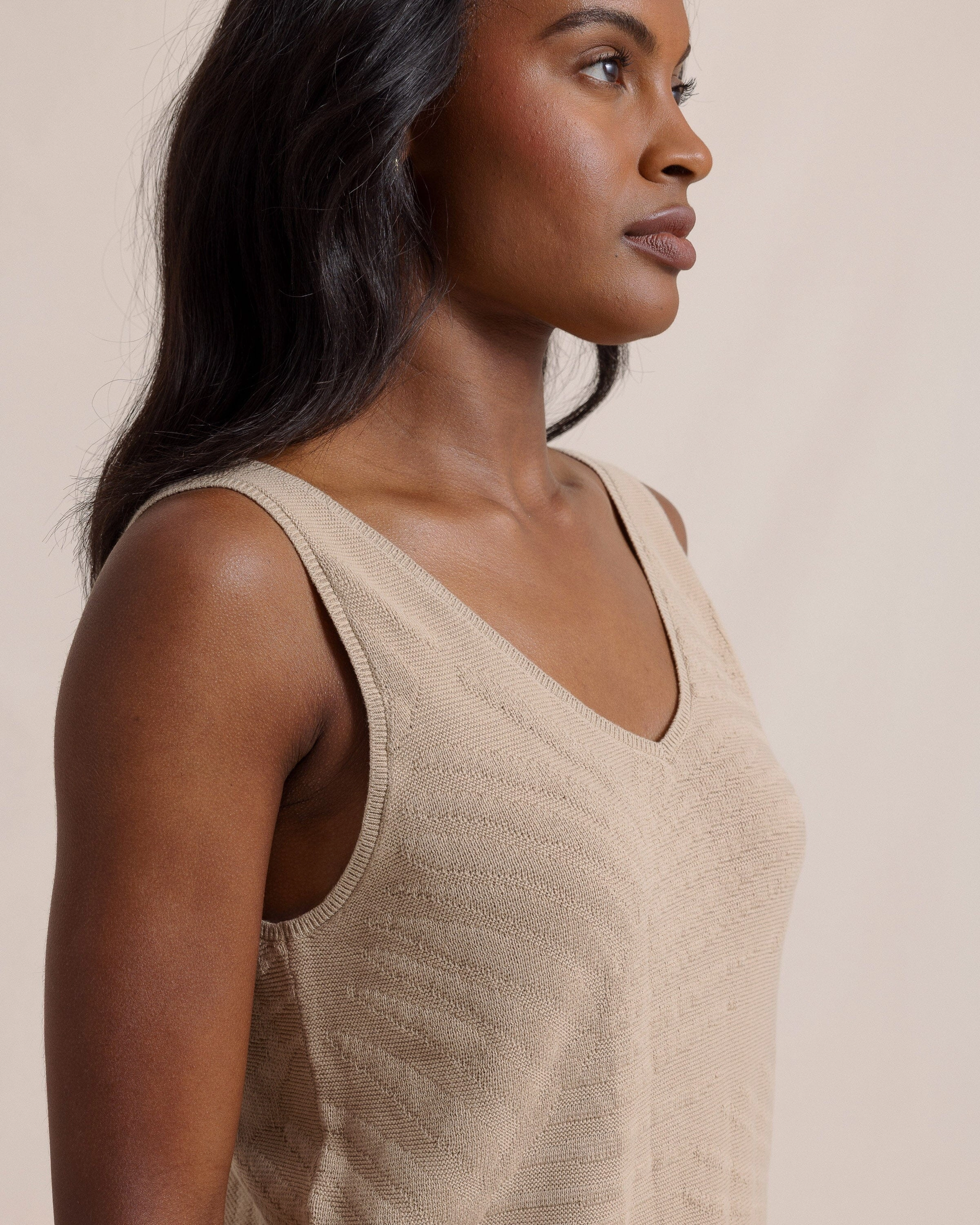 Hartley Jacquard Sweater Tank