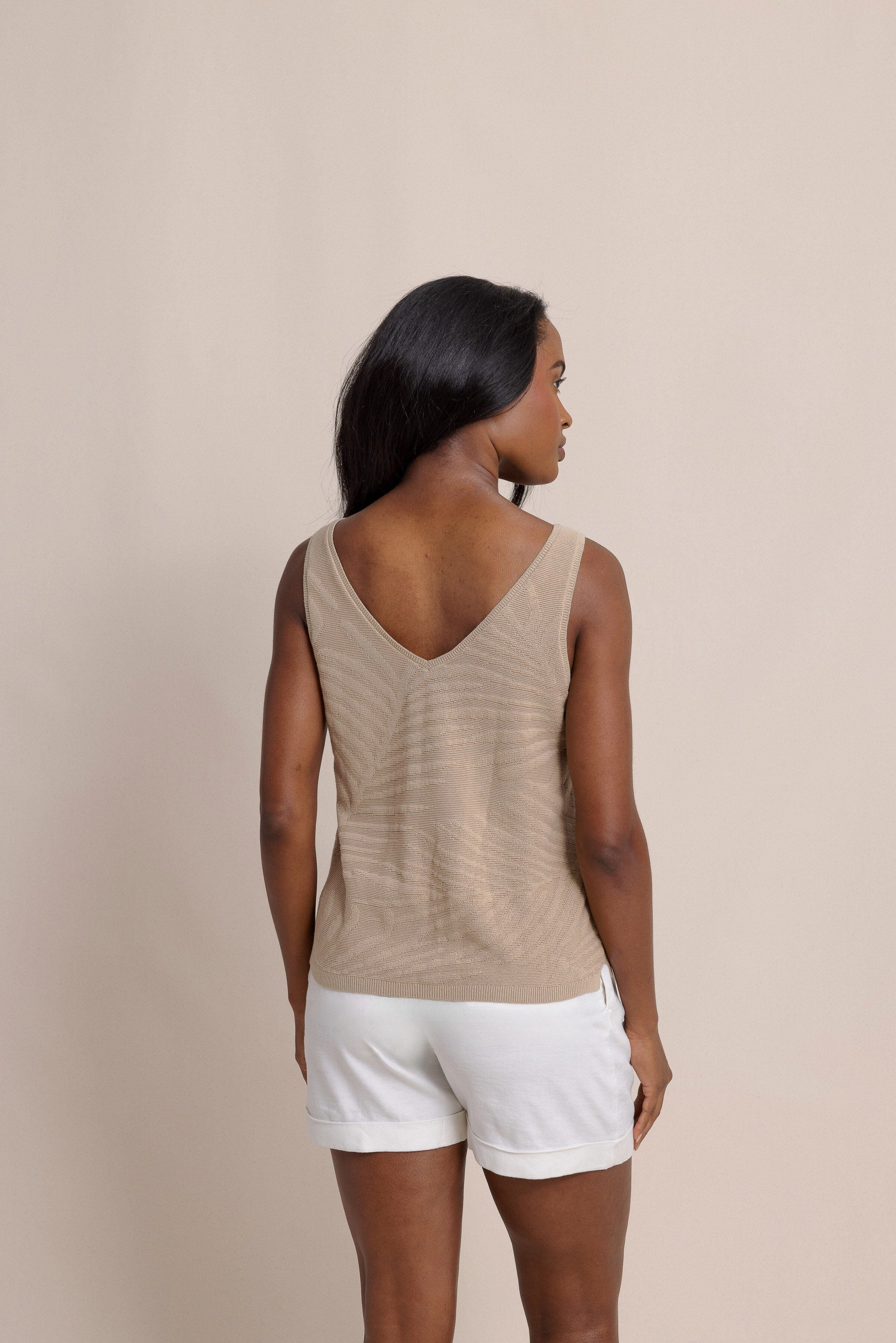Hartley Jacquard Sweater Tank
