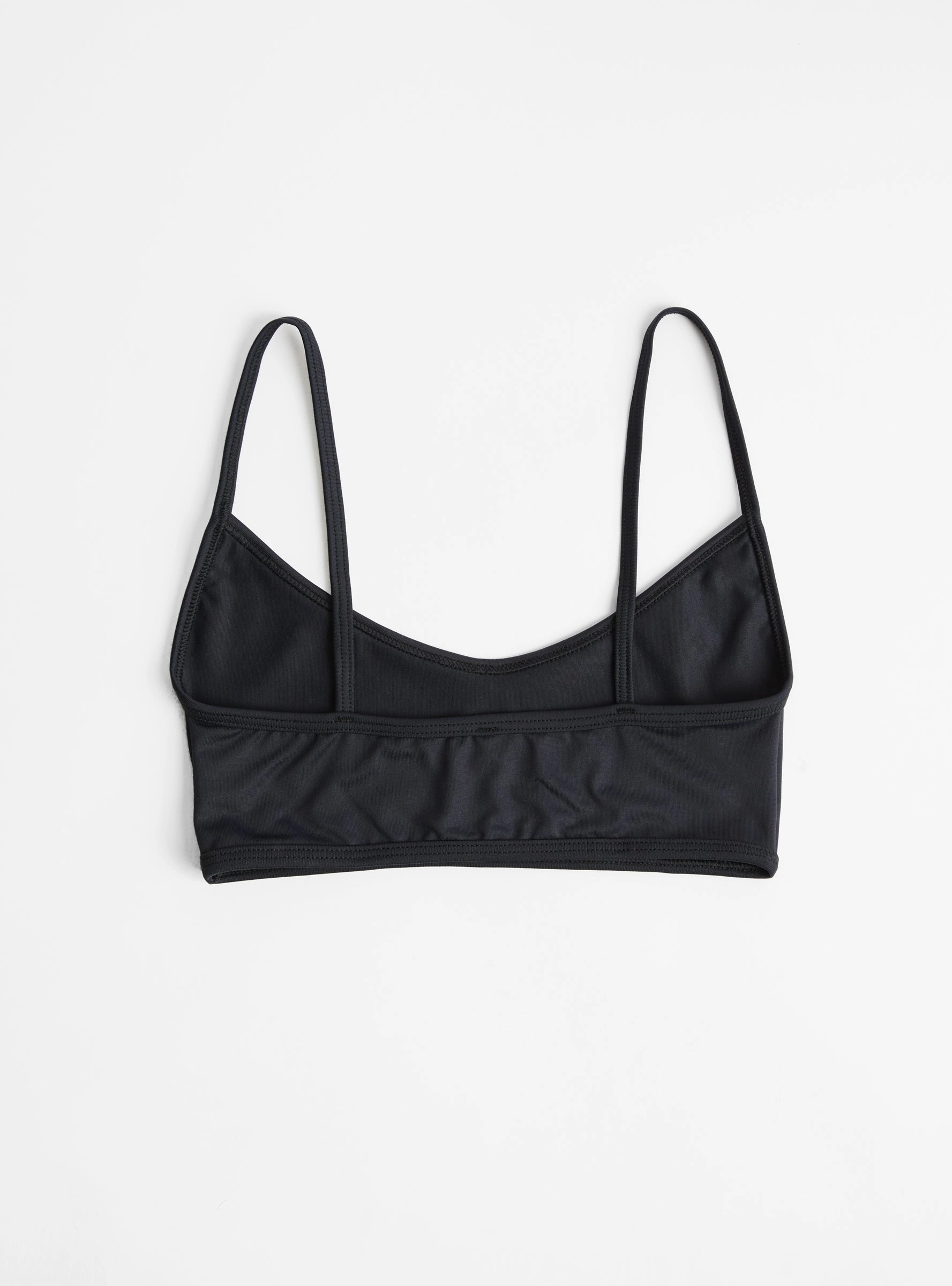 Heart Swim Top Black