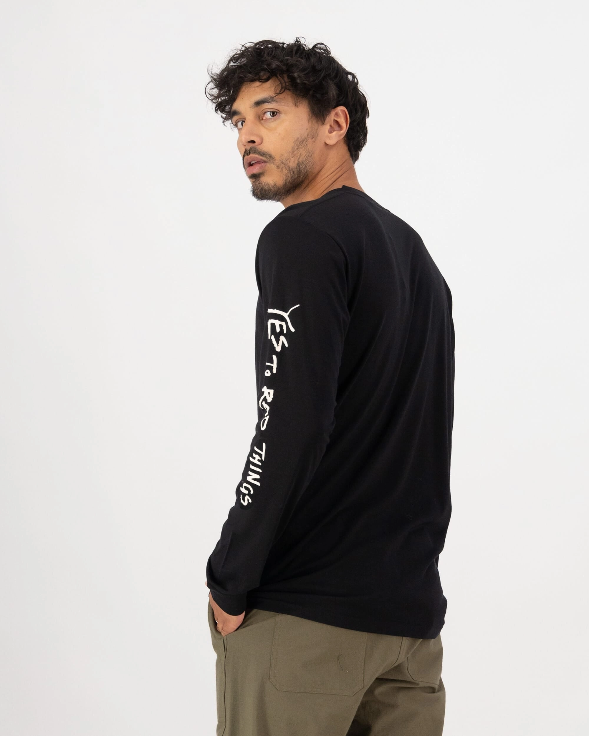 Icon Merino Classic Long Sleeve - Black