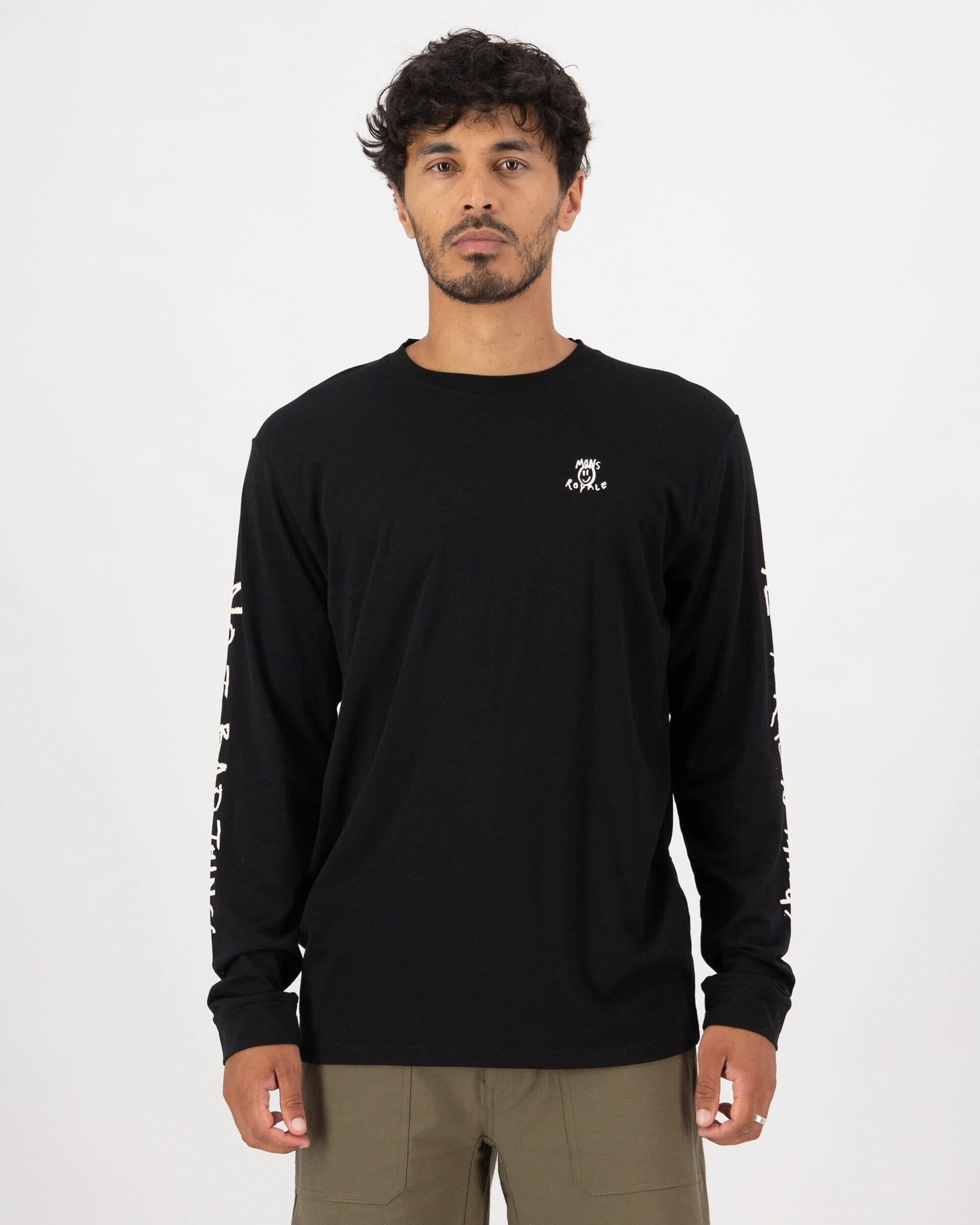 Icon Merino Classic Long Sleeve - Black