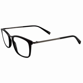 John Varvatos Men's Eyeglasses - Matt Black Plastic Frame | JOHN VARVATOS V375 BLA