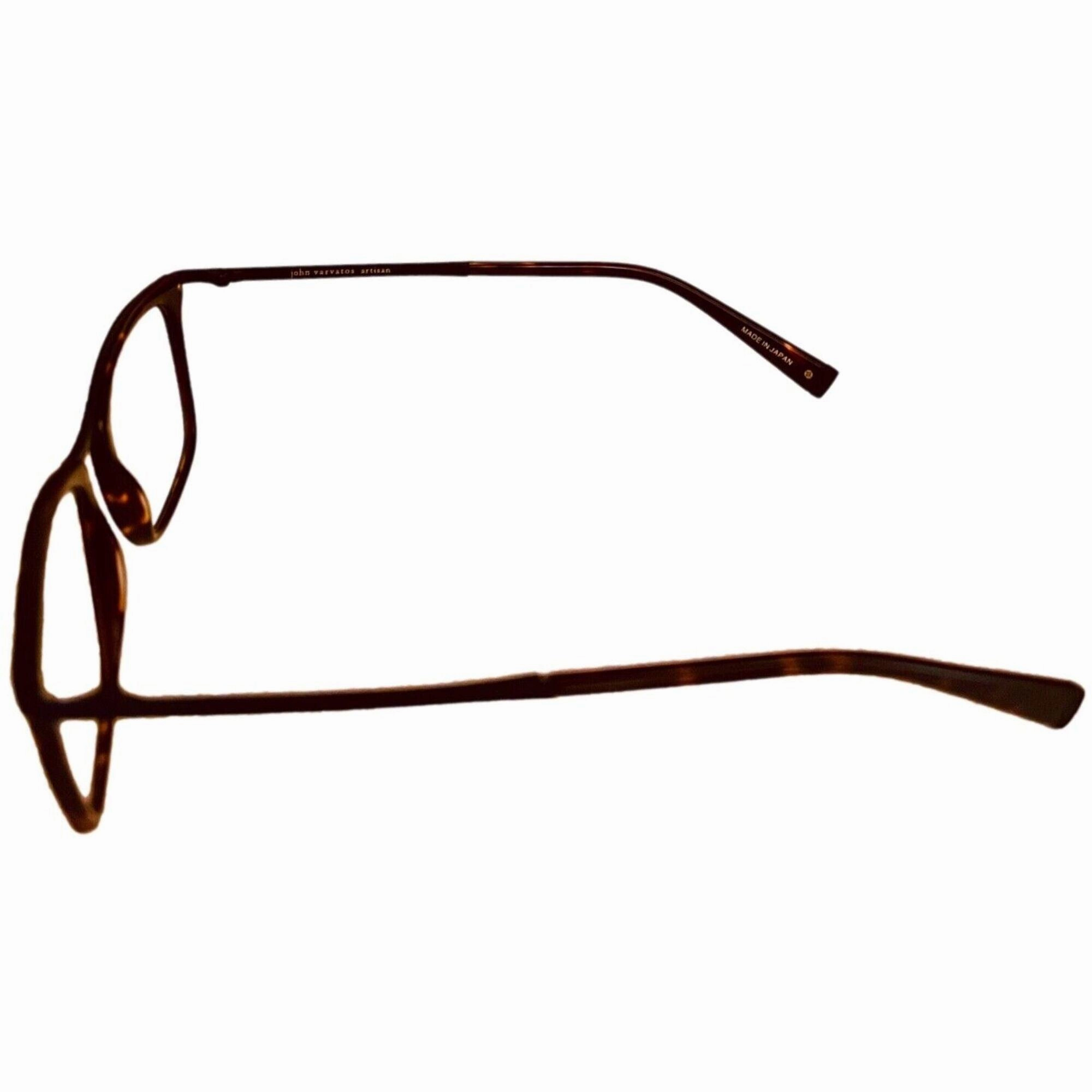 John Varvatos Men's Eyeglasses - Tortoise Square Frame | JOHN VARVATOS V375 TOR