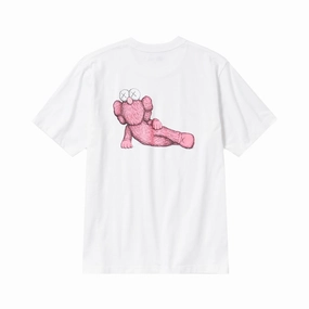 KAWS x UNIQLO UT Graphic Tee - White/ Pink