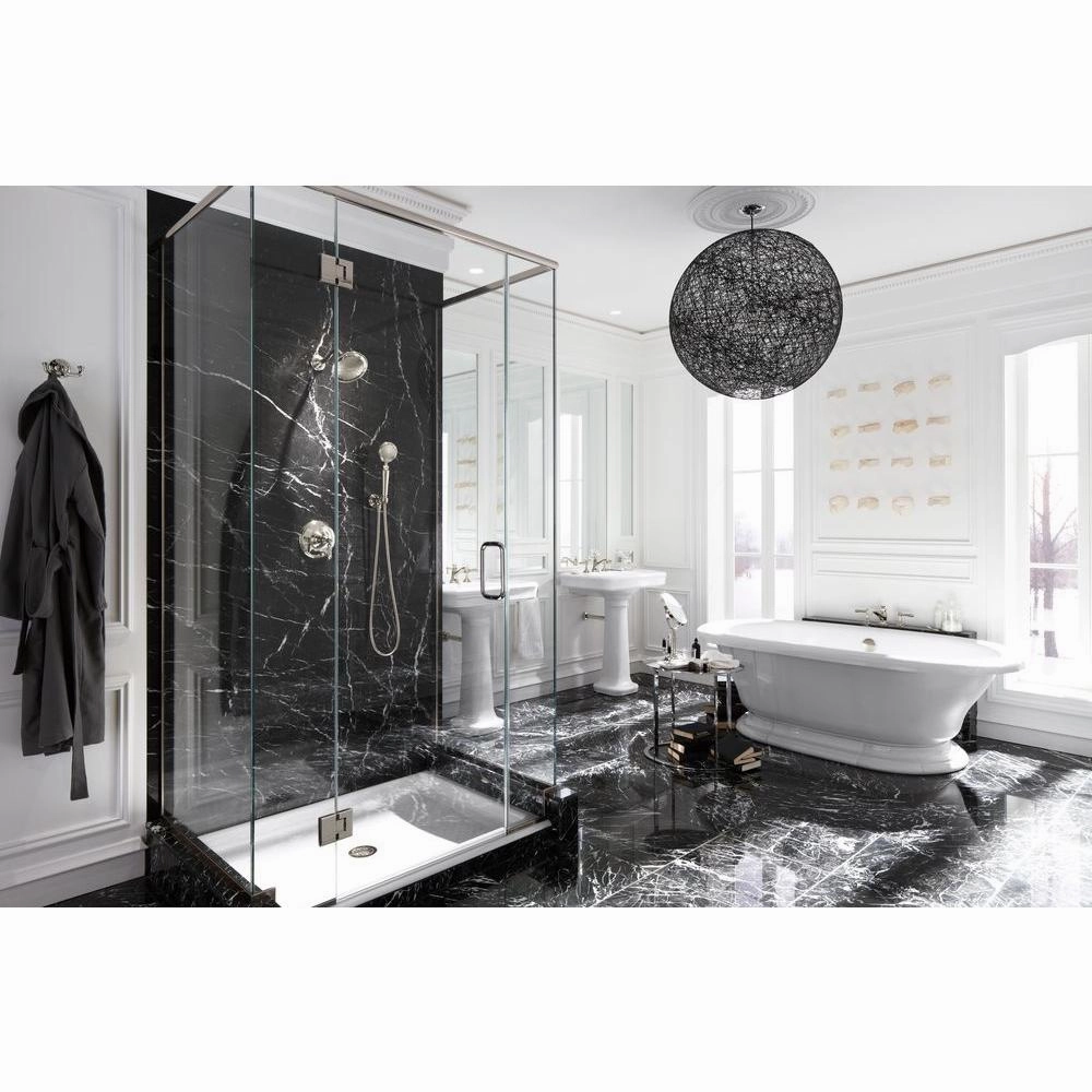 KOHLER K-98068-4-CP Artifacts Bathroom sink lever handles, Less Spout, Polished Chrome